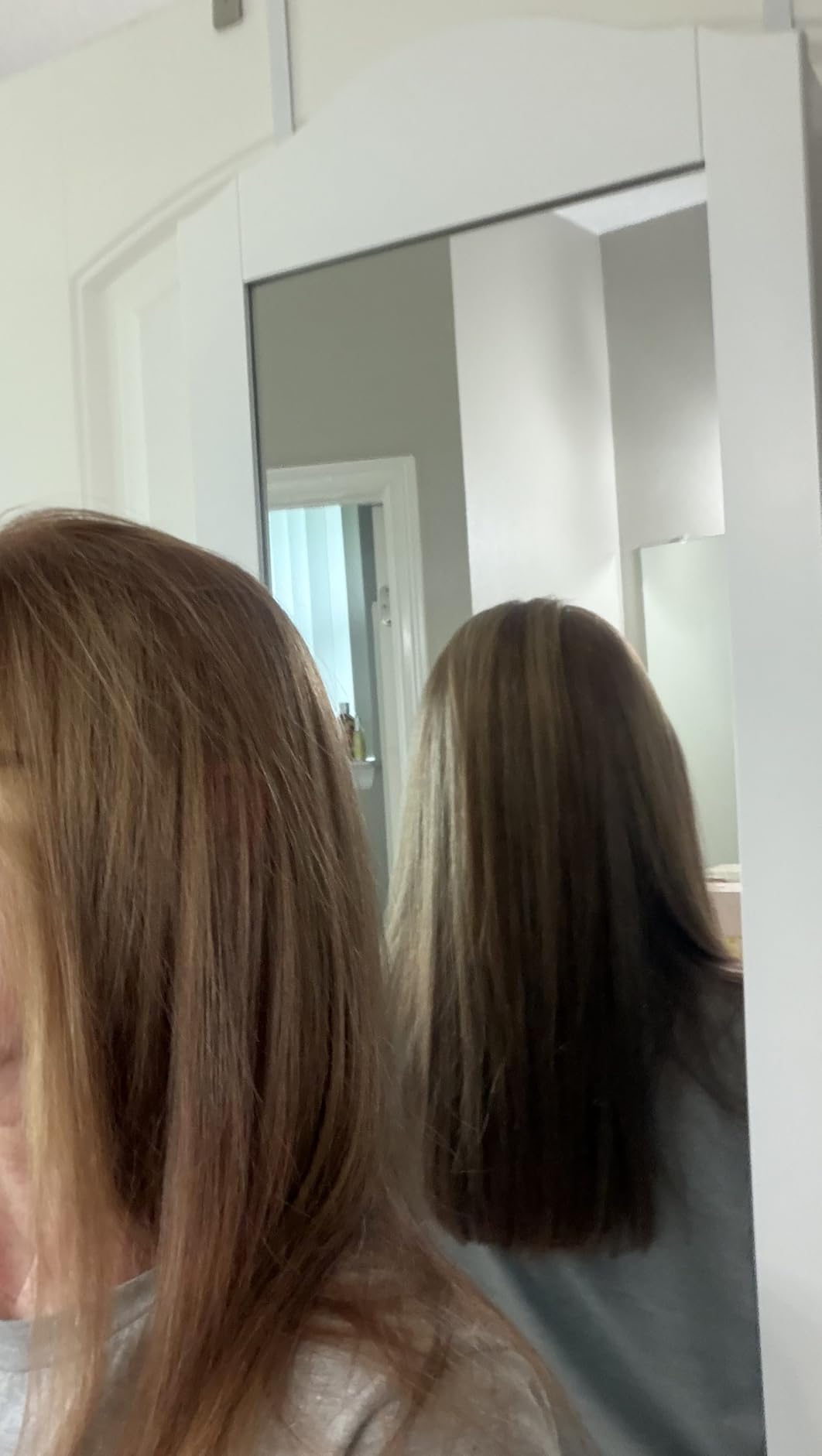 L'ANGE HAIR Le Volume 2-in-1 Titanium Blow Dryer Brush | Frizz Control Blowout Hair Dryer Brush For Drying And Straightening | Volumizing Hot Air Styler For All Hairstyles | Oval Barrel | Blush - 60mm customer photo 2