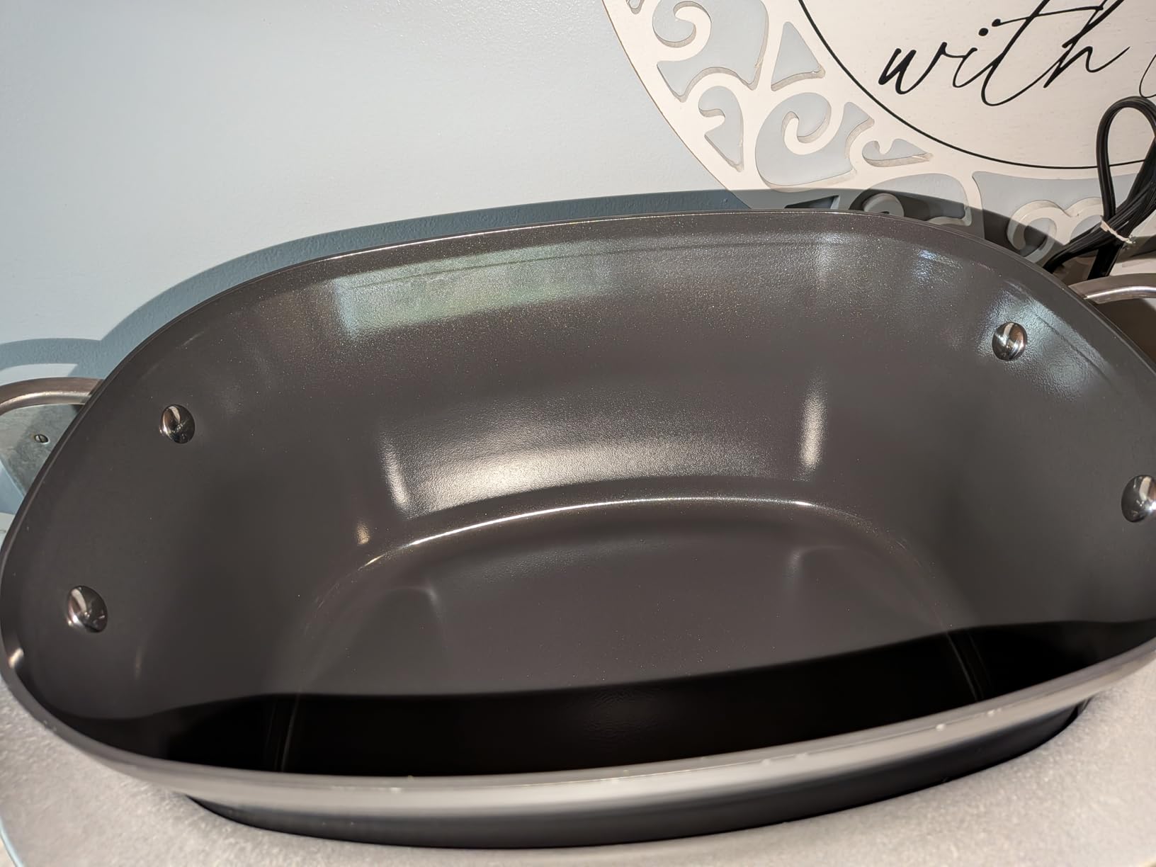 Ninja 14-in-1 PossibleCooker PRO | 8.5qt, Sous Vide, Proof, Bake, & Steam Multicooker | Slow Cooker, Dutch Oven | Glass Lid & Integrated Spoon | Nonstick, Oven Safe Pot 500F | Sea Salt Gray |MC1001 customer photo 2