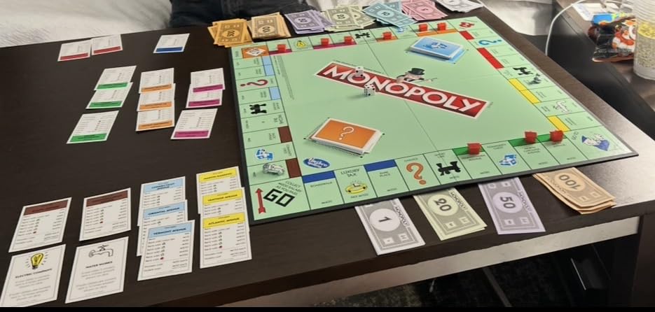 Monopoly Game, Family Board Games for 2 to 6 Players & Kids Ages 8 and Up, Includes 8 Tokens (Token Vote Edition) customer photo 1
