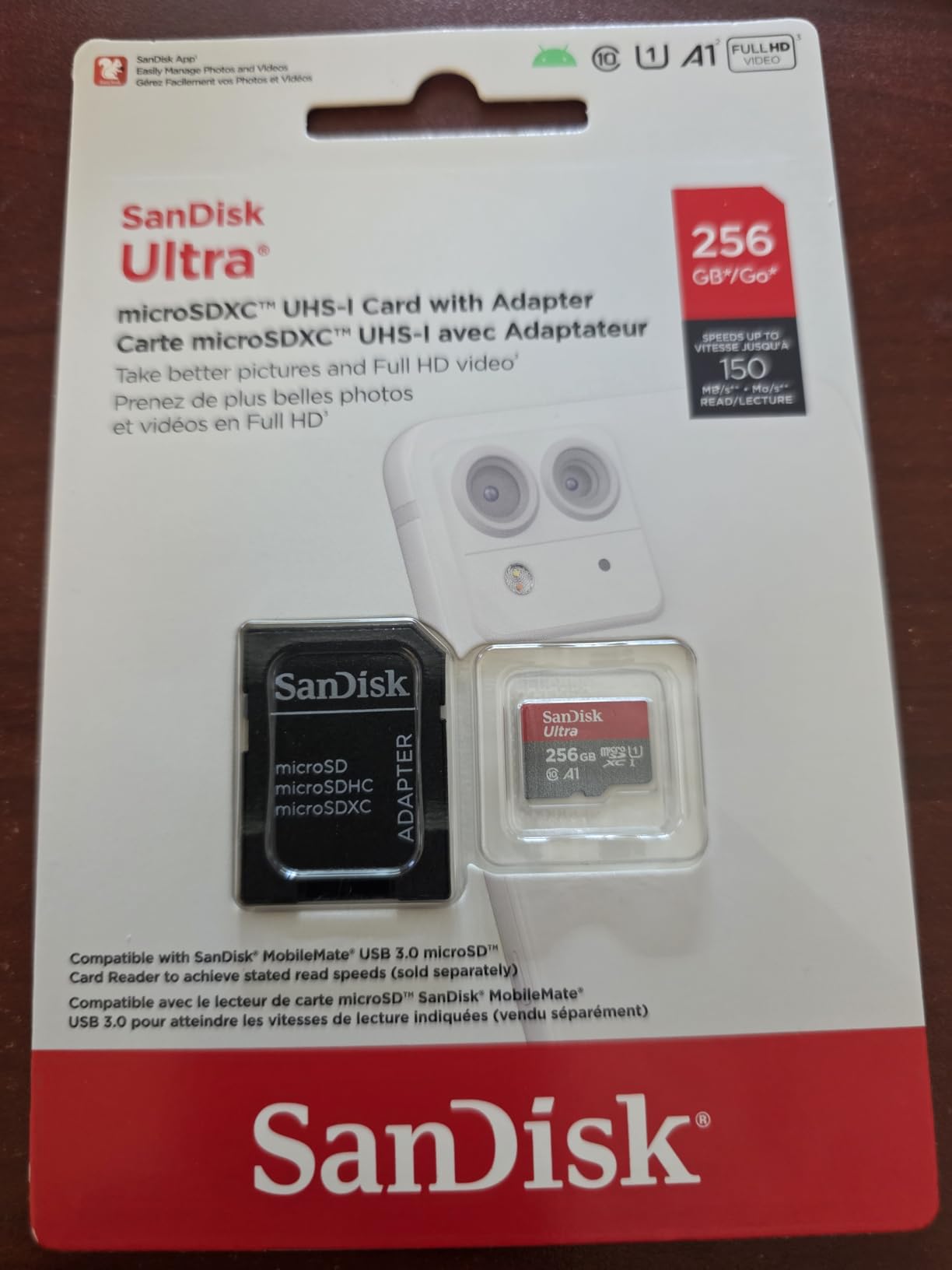SANDISK 64GB Ultra microSDXC UHS-I Memory Card with Adapter - Up to 140MB/s, C10, U1, Full HD, A1, MicroSD Card - SDSQUAB-064G-GN6MA customer photo 1