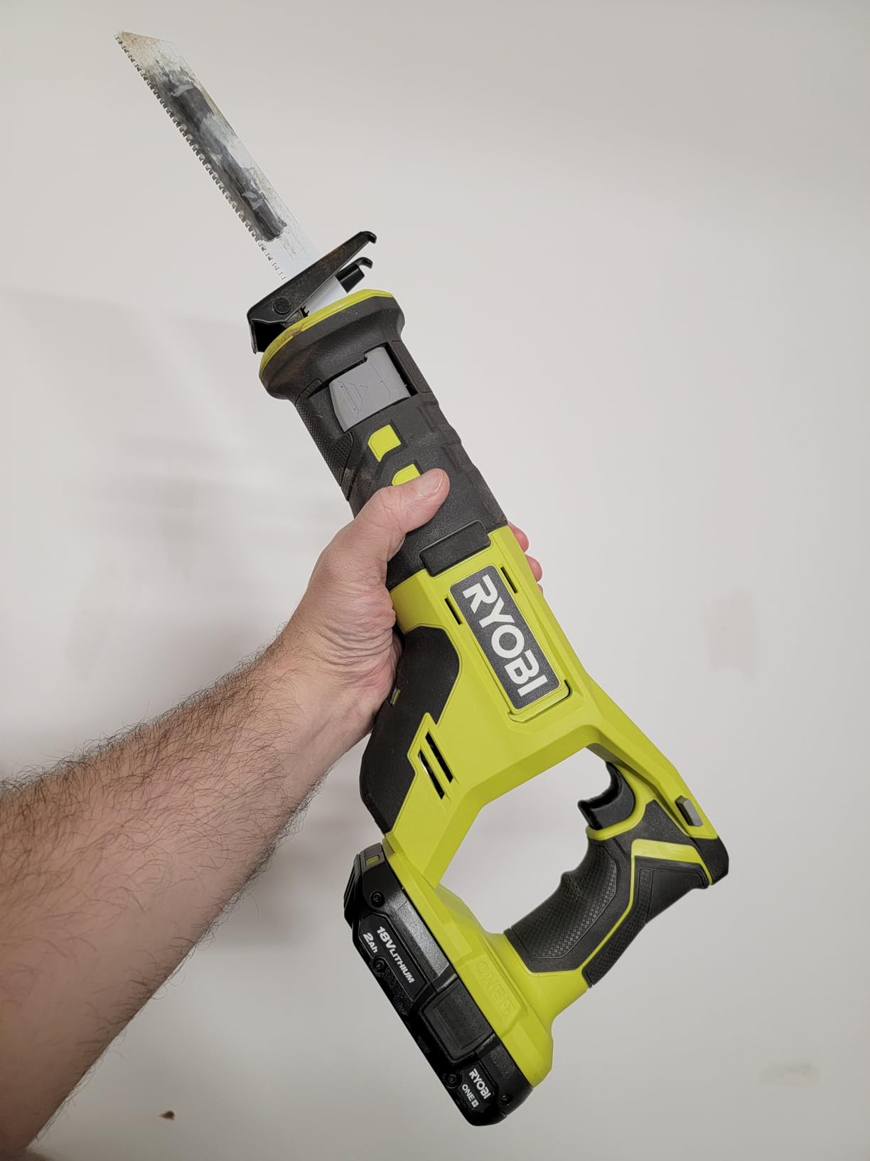 Ryobi ONE+ 18V Cordless Reciprocating Saw - 3,400 SPM Variable Speed, PCL515B (Tool Only) customer photo 2