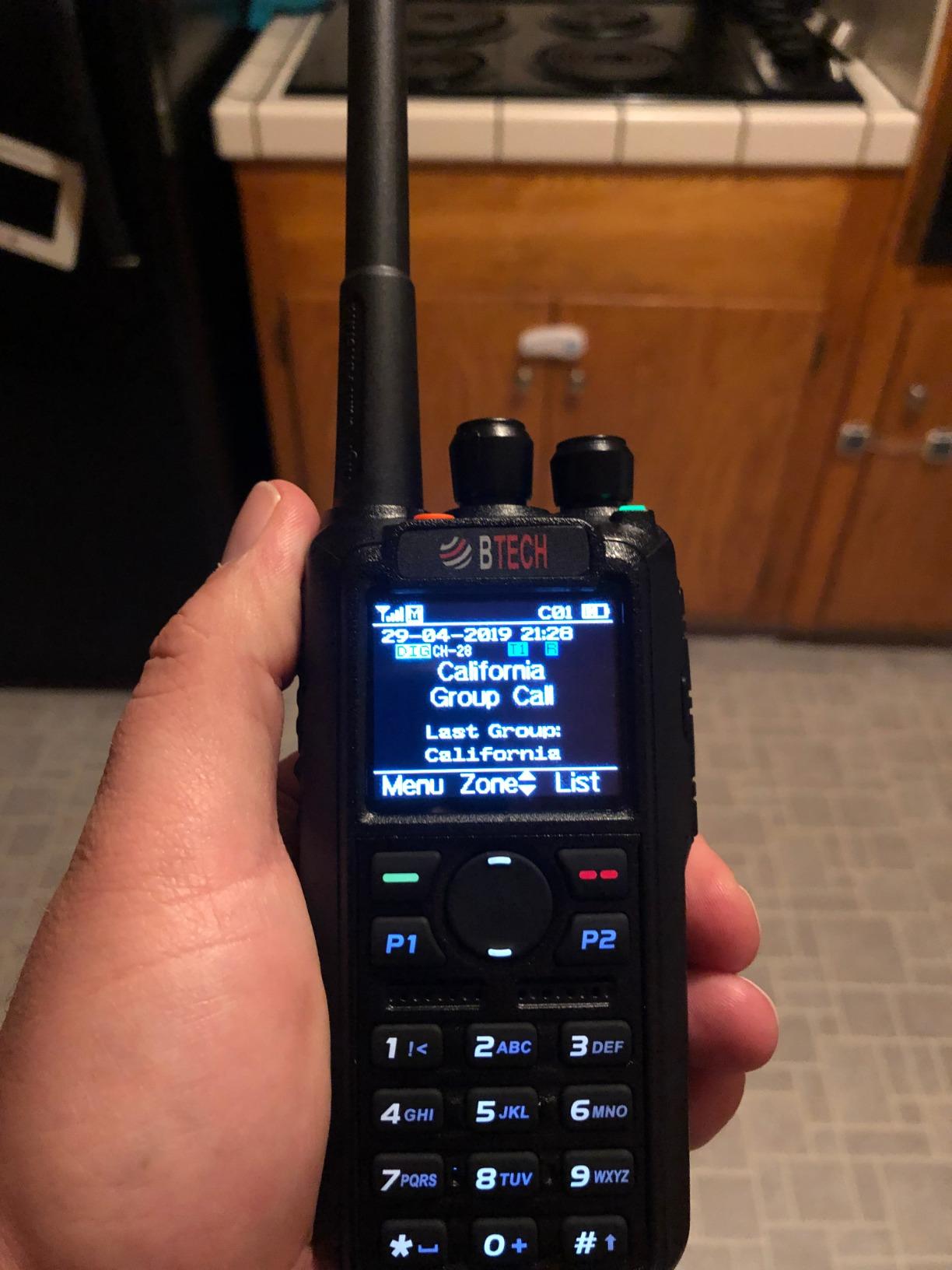 AnyTone DMR-6X2 PRO DMR & Analog Two-Way Radio (Bluetooth + GPS) USB-C Battery, 7W VHF/UHF, Encryption, Talker Alias, APRS, Roaming, Voice Recording, with Accessory Kit customer photo 1
