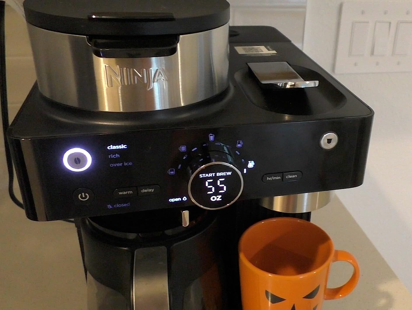 Ninja Espresso & Coffee Maker & Barista System, 3 Espresso Brew Styles, Single-Serve Coffee & Nespresso Capsule Compatible, Built-in Frother (CFN601) customer photo 1