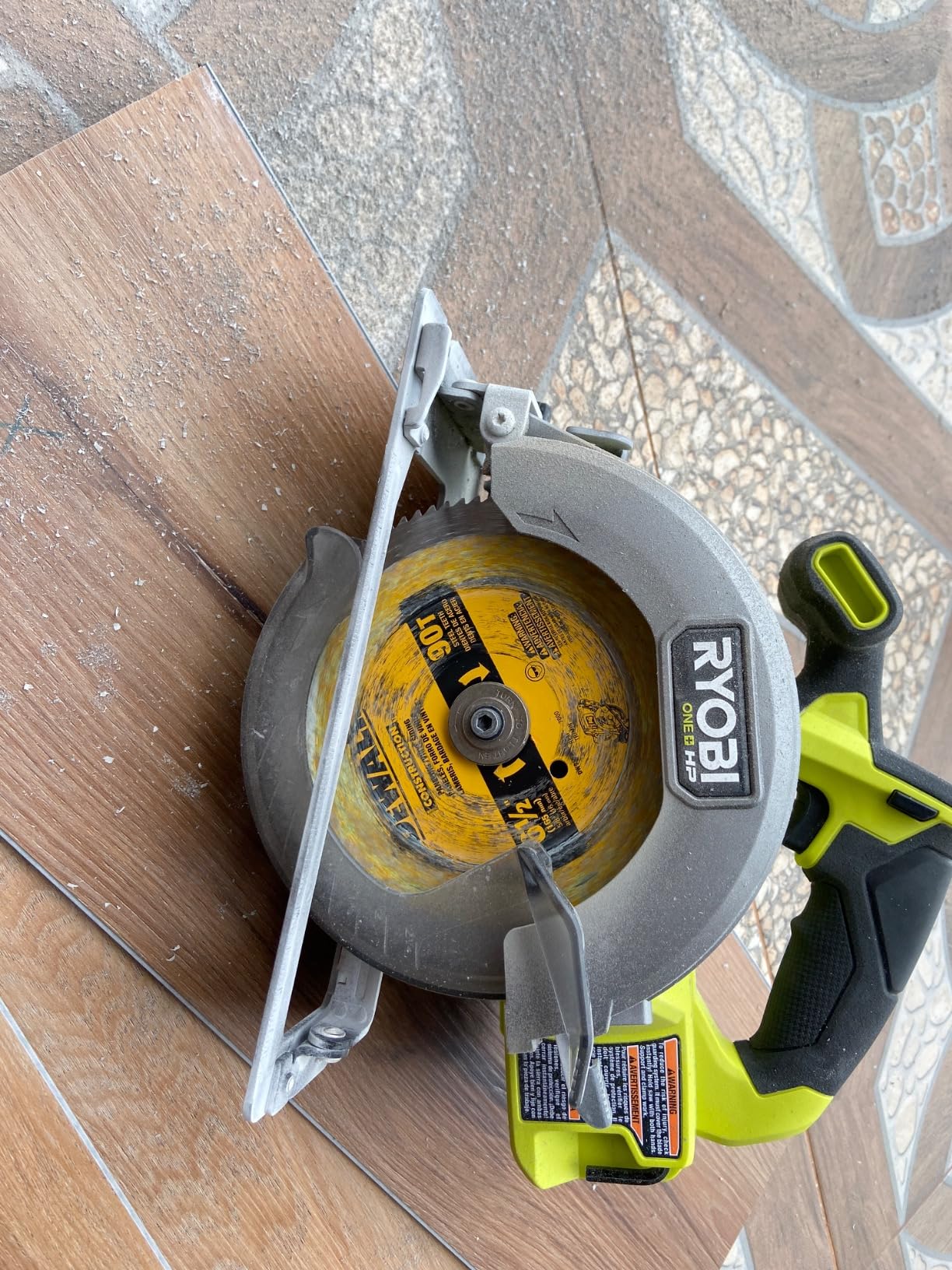 Ryobi ONE+ HP 18V Brushless Cordless Compact 6-1/2 in. Circular Saw (Tool Only) customer photo 1