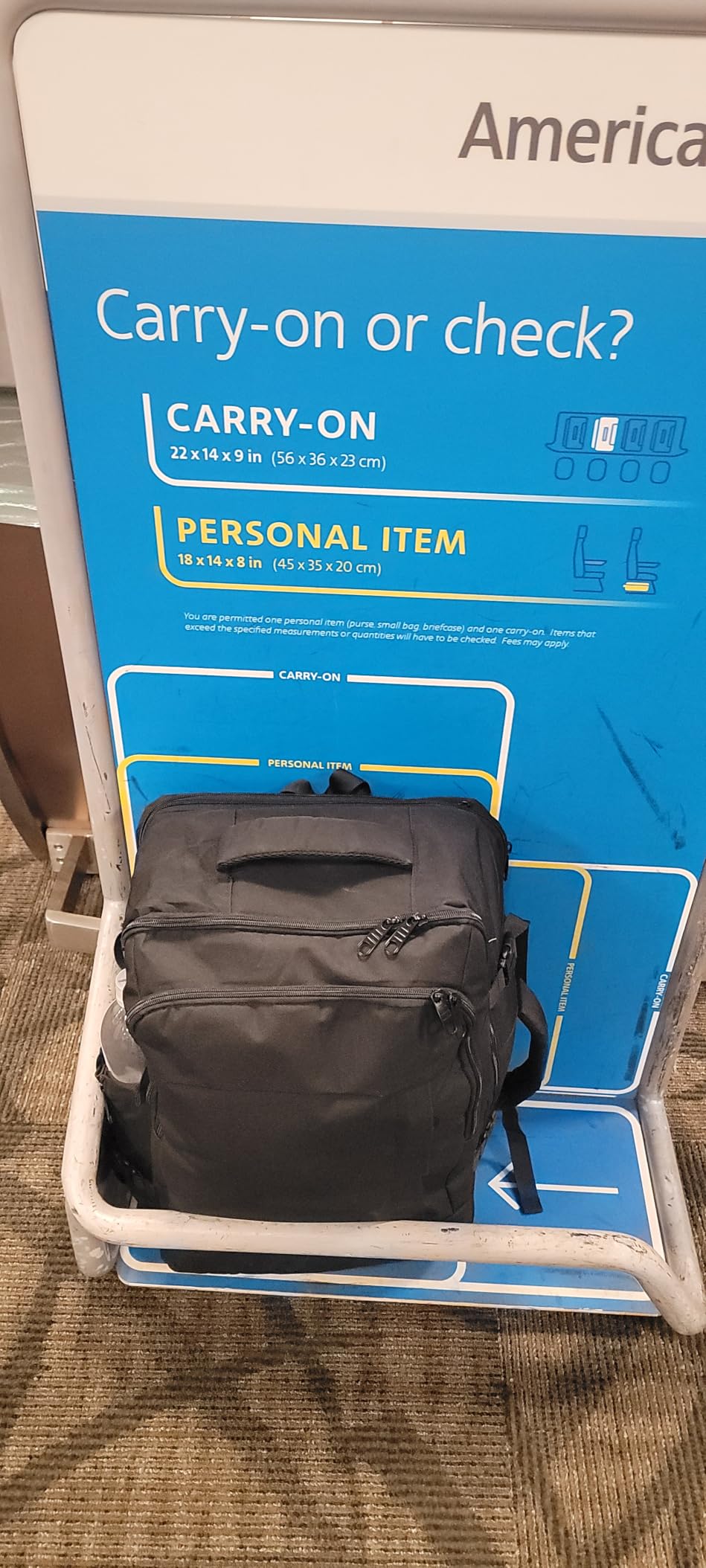 Gieury Carry On Backpack, 50L Travel Backpack, Luggage Backpack TSA Flight Approved Laptop Backpack customer photo 2