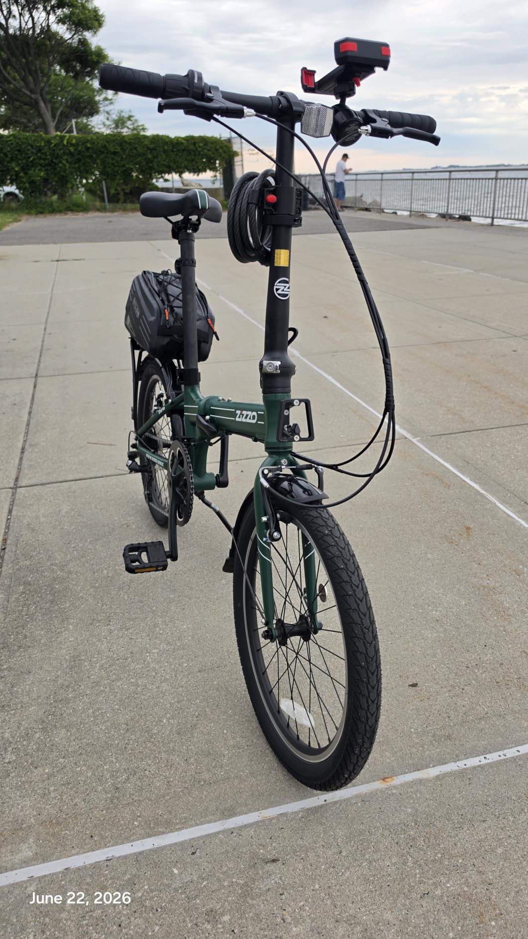 ZiZZO Forte - Heavy Duty 20-Inch Folding Bike customer photo 2