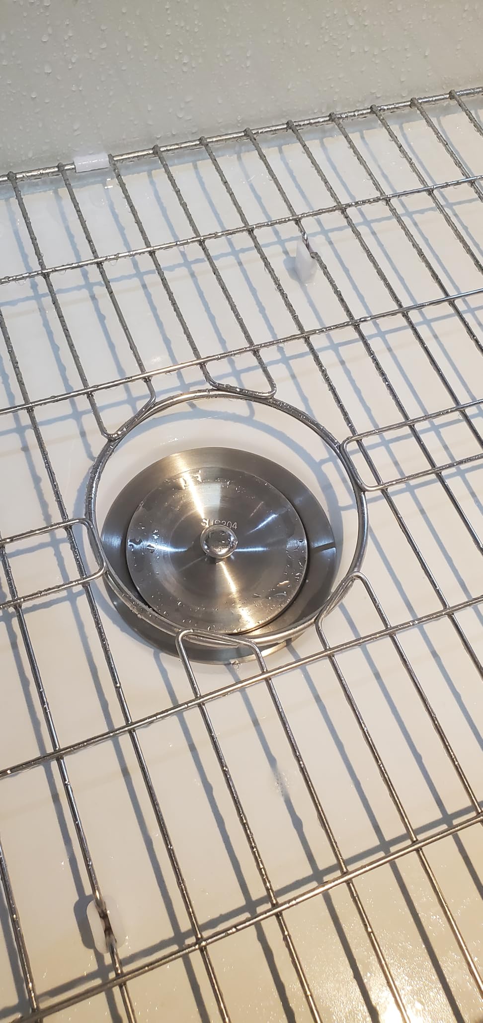 DeerValley Farmhouse Kitchen Sink 33 inch, White Fireclay Apron Front Farm Sinks, Single Bowl Deep Drop In Undermount Sink with Grid and Basket Strainer customer photo 1
