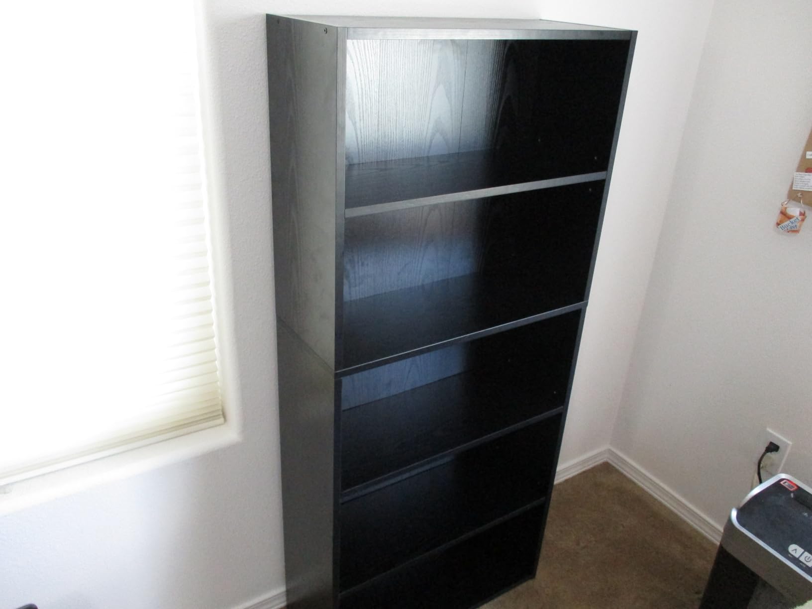 VASAGLE CUSTOS Collection Bookshelf, 6-Tier Bookcase, Open Storage Shelf, 9.4 x 23.6 x 63.3 Inches, Cloud White customer photo 1