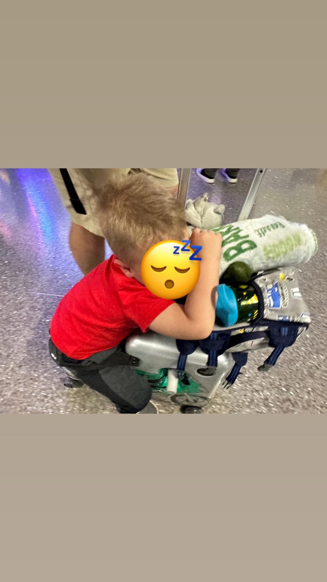 LIL FLYER GO Version 2 Ride On Suitcase for Kids | Carry On Luggage with Toddler Seat, Foldable Handlebars, Pedals, and Removable Wheels | Holds up to 80 lbs | Glam | Ages 2-6 customer photo 2