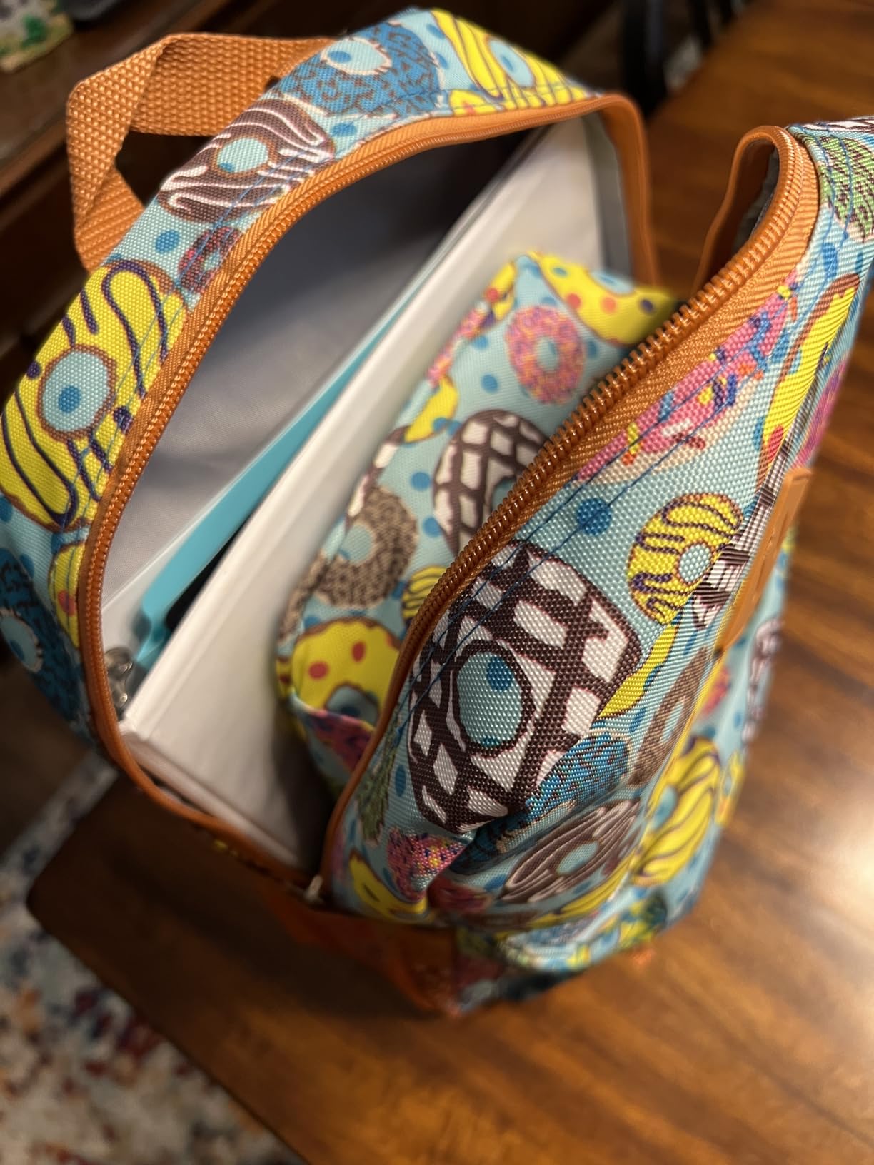 Travelers Club 5 Piece Kids' Luggage Set, Donut customer photo 1