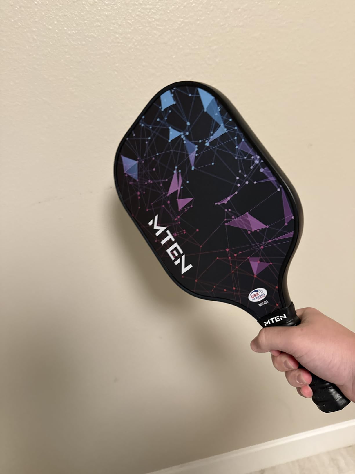 Pickleball Paddles Set of 2 or 4, or Single Paddle - USAPA Approved Fiberglass Surface Pickleball Rackets Set for Men & Women customer photo 1
