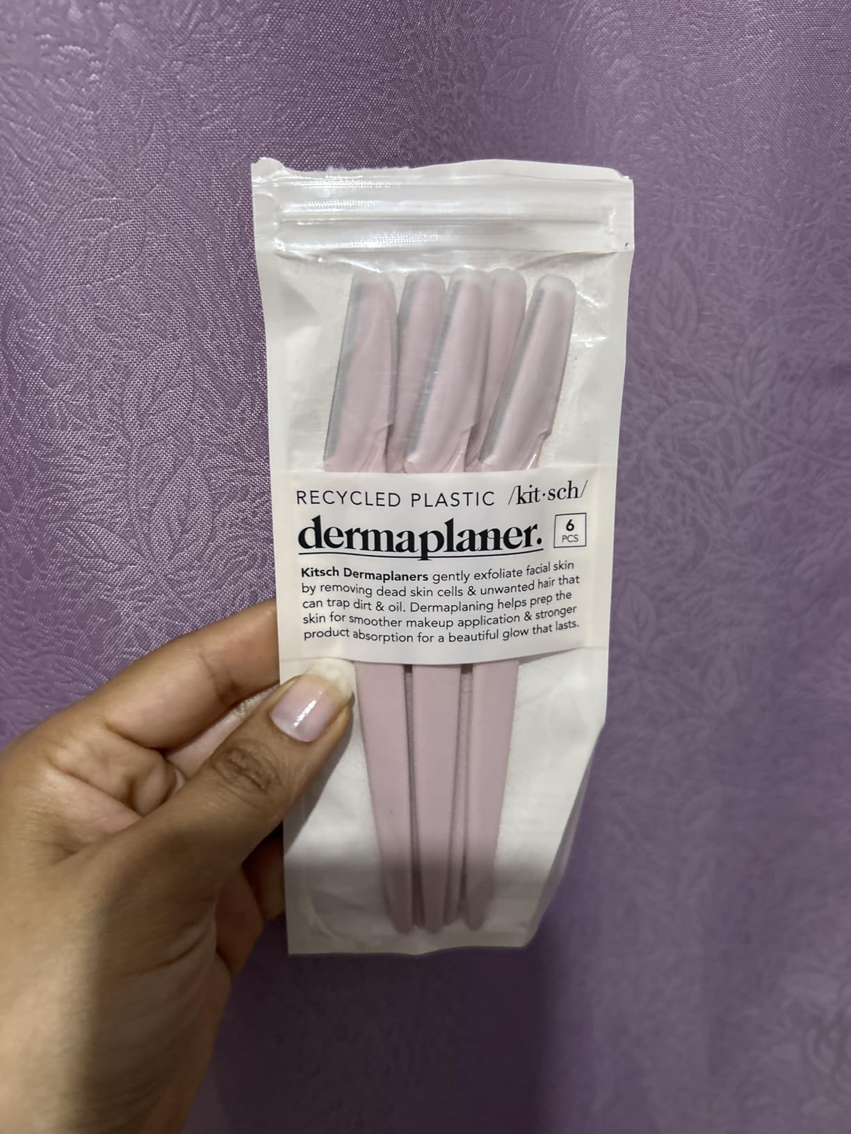 Kitsch Dermaplane Razor for Women Face - Face Razors for Women & Men, Eye Brow Razors & Face Shaver - Exfoliating Facial Razor & Dermaplaner as Skin Care Tool for Smoother Skin - Coral, 12 pcs customer photo 2