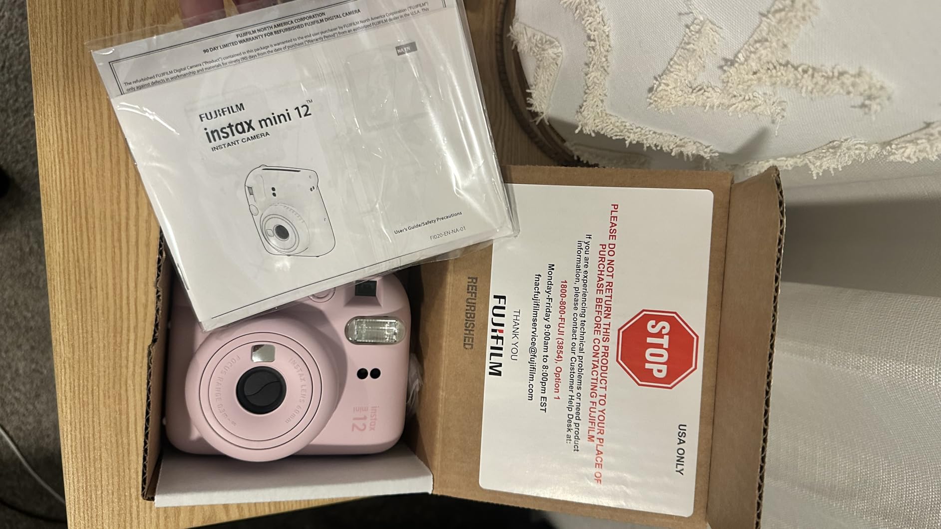 Fujifilm Instax Mini 12 Instant Camera (Mint Green) (Renewed) customer photo 1