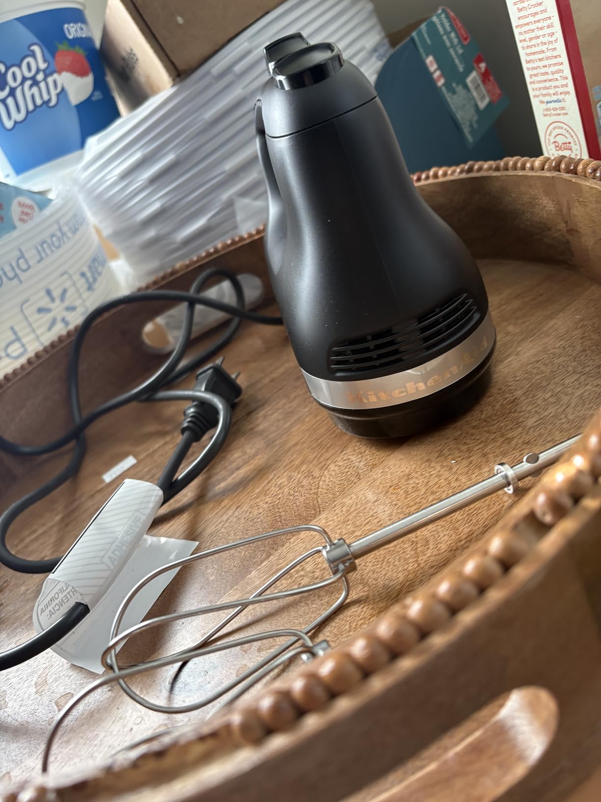KitchenAid 5-Speed Ultra Power Hand Mixer, Plastic - KHM512, Velvet Blue customer photo 1