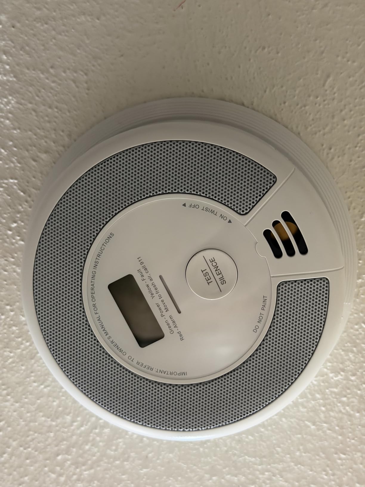 X-Sense Wireless Combination Smoke and CO Detector, XP0H-WN, 3-Pack | 10-Year Sealed Battery (Not Hardwired), Interconnected Alerts, Large 5.7-inch Bracket, UL 217 & UL 2034 Certified customer photo 1