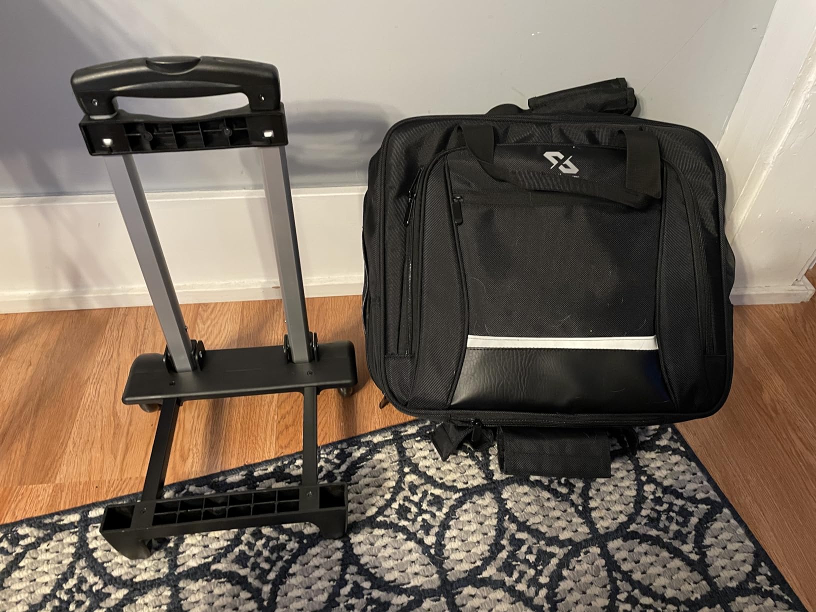 Golkcurx Rolling Laptop Bag with Wheels, Removable Water-Repellent Rolling Briefcase for Women and Men customer photo 2