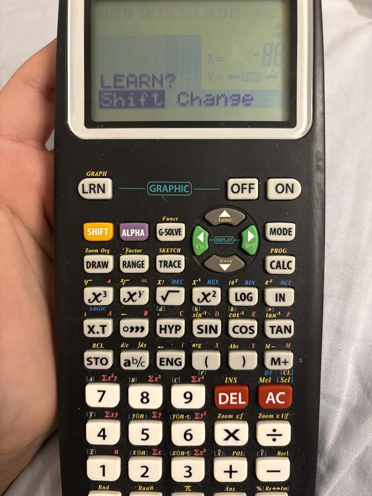 Scientific Calculator with Graph Functions for College and High School Students, Engineering, Advanced Mathematics, Calculus, Algebra, Geometery, Trigonometry, Statistics, Physics, Chemistry - Pink customer photo 2