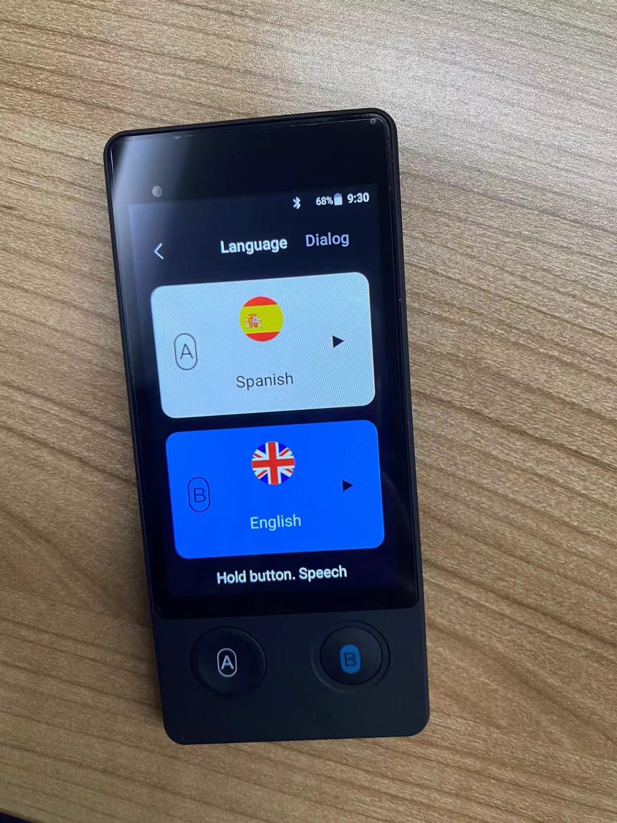 ANFIER Language Translator Device No WiFi Needed 2024 Voice Translation Updated Offline Translator in 16 Languages Online for 144 Languages 97% High Accuracy for Travel Business customer photo 2