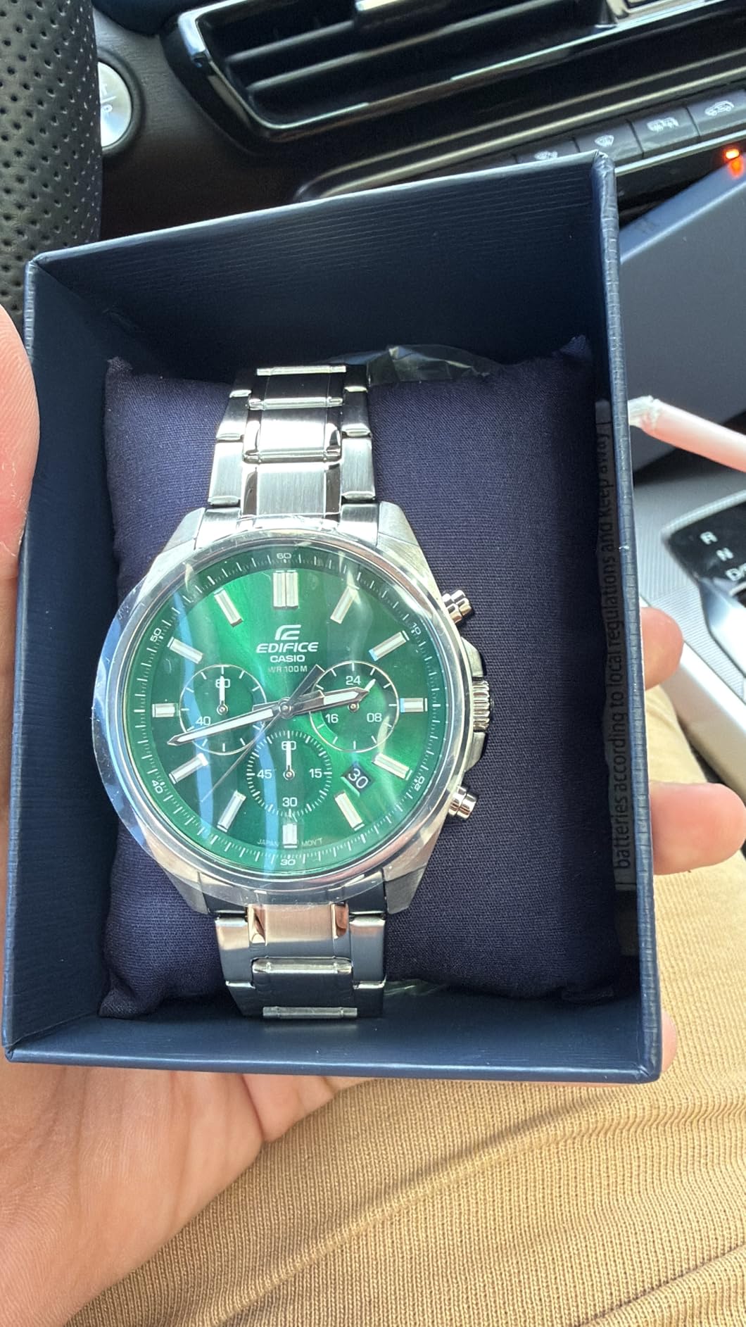 Casio Edifice Chronograph Date Indicator Watch EFV650D customer photo 2