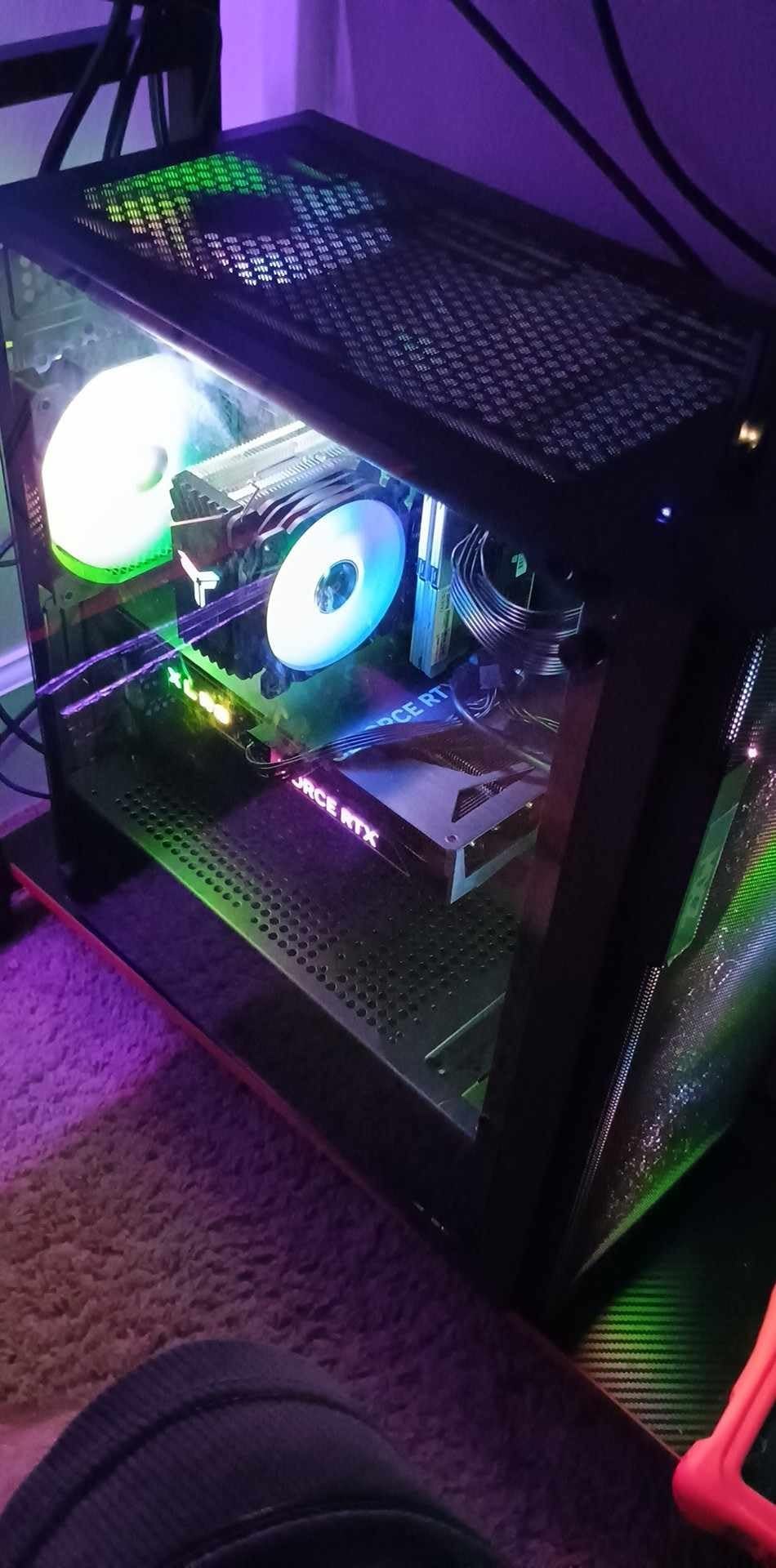 MXZ Gaming PC Desktop Computer, I5 12400F 4.4GHz, RTX4060, 16GB DDR4 3200, NVME 500GB SSD, 6RGB Fans, Win 11 Pro Ready customer photo 2