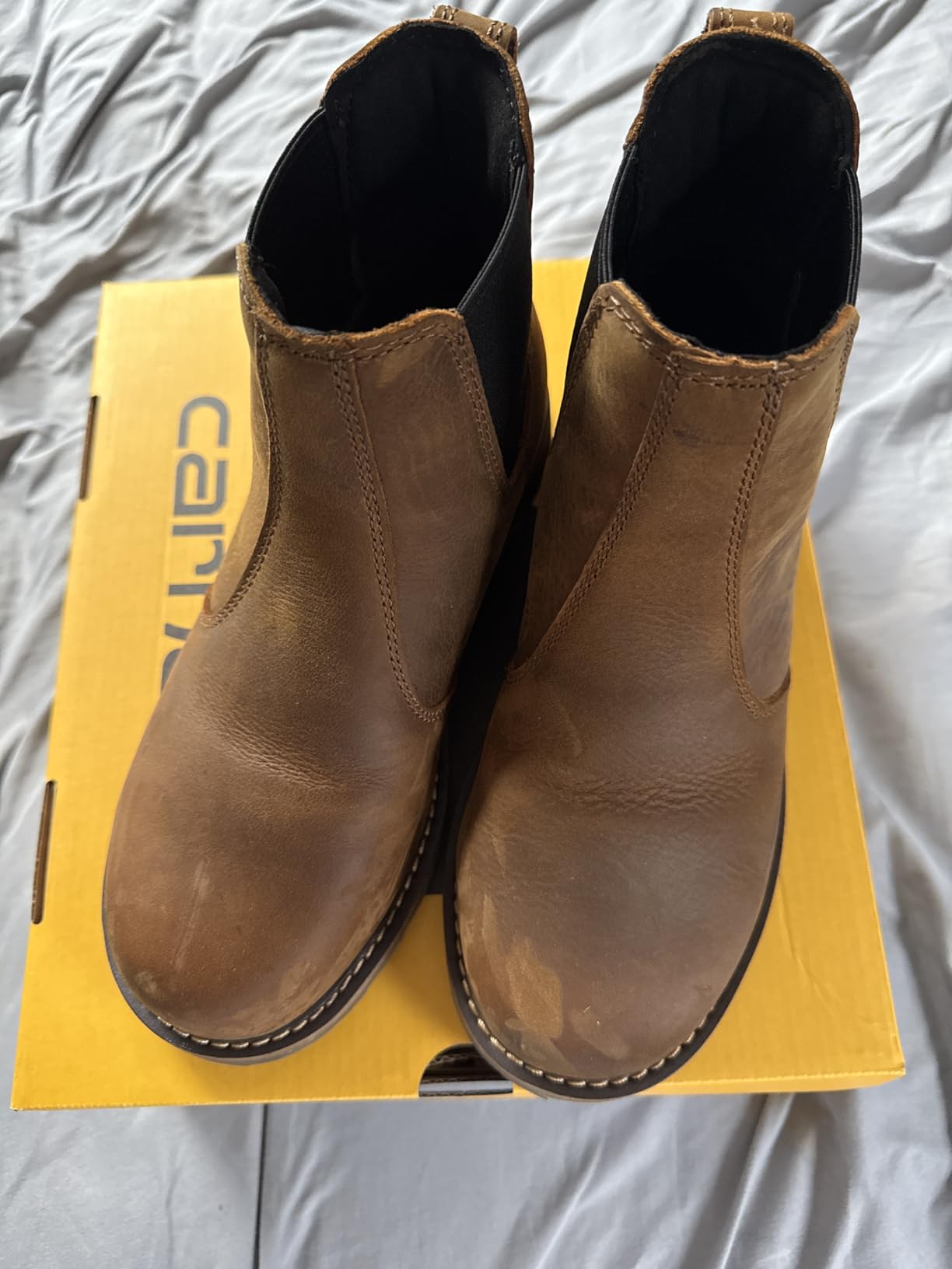 Carhartt Women's Frontier Water-Resistant Chelsea Steel Toe Boots customer photo 2