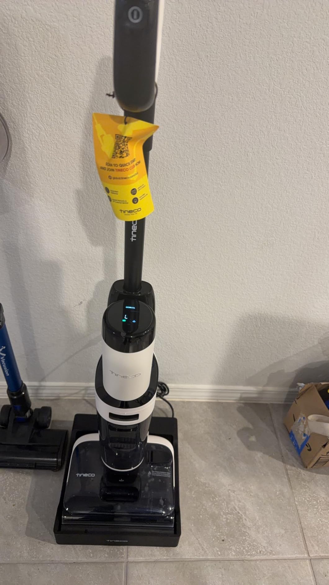 Tineco Floor ONE Stretch S6 Cordless Wet Dry Vacuum Cleaner, 180 Lay-Flat Smart Vacuum Mop, 40 Minutes Long Runtime 158 Flashdry Self-Cleaning, Dual-Sided Edge Cleaning Lightweight Floor Cleaner customer photo 2
