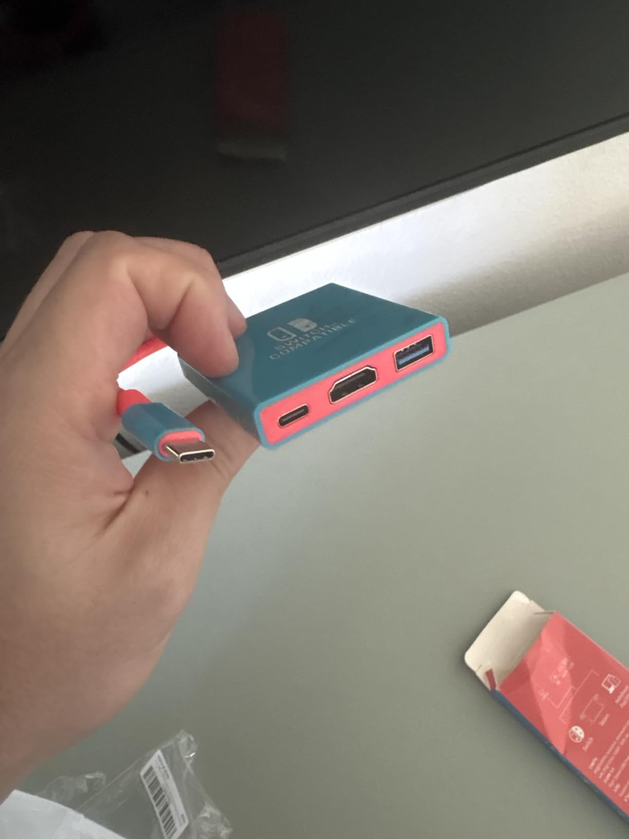 pdobq Switch Docking Station for Nintendo, Portable Switch TV Adapter customer photo 2