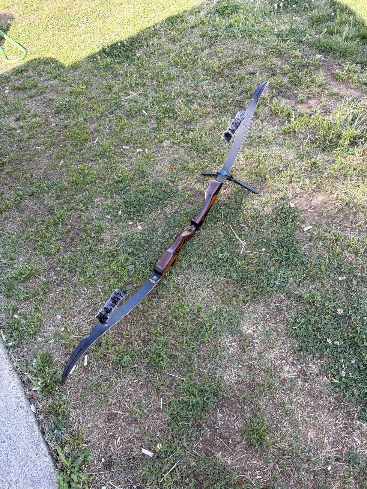 Sanlida Hermit X8 Standard ILF Takedown Hunting Recurve Bow for Adults and Hunters, 60-62 Inch Wooden Recurve Bows Package for Outdoor, Hunting and Practice 25-60Lbs RH Only customer photo 2