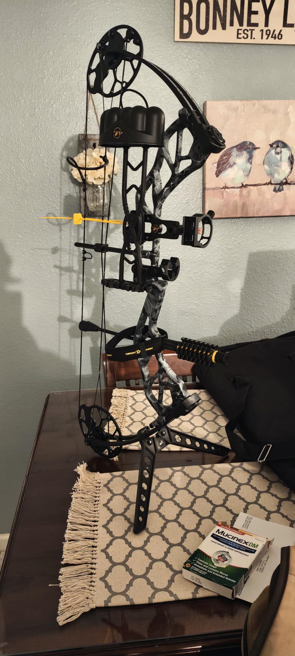 TOPOINT ARCHERY Starting Hunting Compound Bow Package for Beginner & Intermediate Archers Archery Equipment with All Accessories Kit DW:19-70LB, DL:19-30 Inches, IBO:320fps customer photo 1