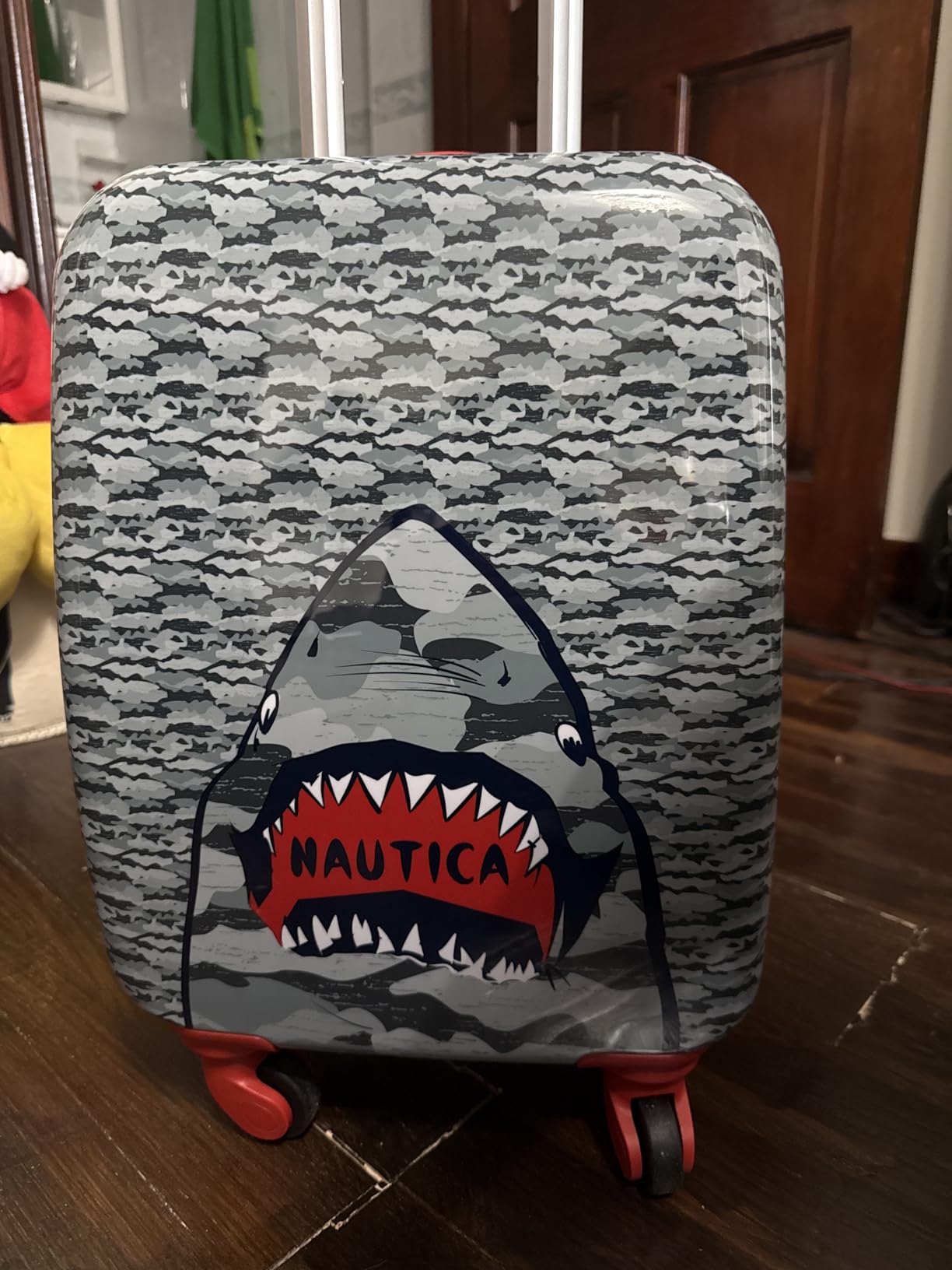 Nautica Kids 18'' Hardside Carry-on Suitcase with Spinner Wheels, Pastel Shell customer photo 2