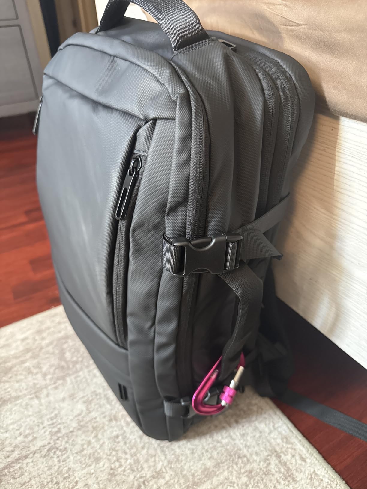 Rcrirth Carry On Travel Backpack for Airplanes | 35L Suitcase Backpack Luggage Business Weekender Bag customer photo 1