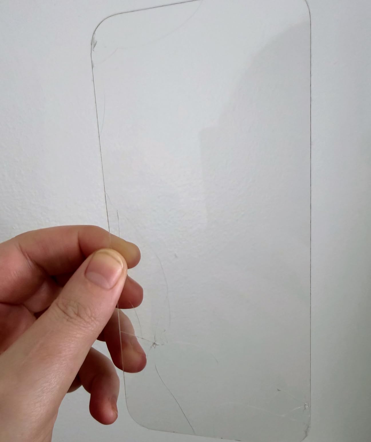 Spigen AluminaCore Tempered Glass Screen Protector [Glas.tR EZ Fit] designed for iPhone 17 Pro Max | iPhone 16 Pro Max [2 Pack] 9H+ Hardness, Aluminum-Enhanced Durability customer photo 1