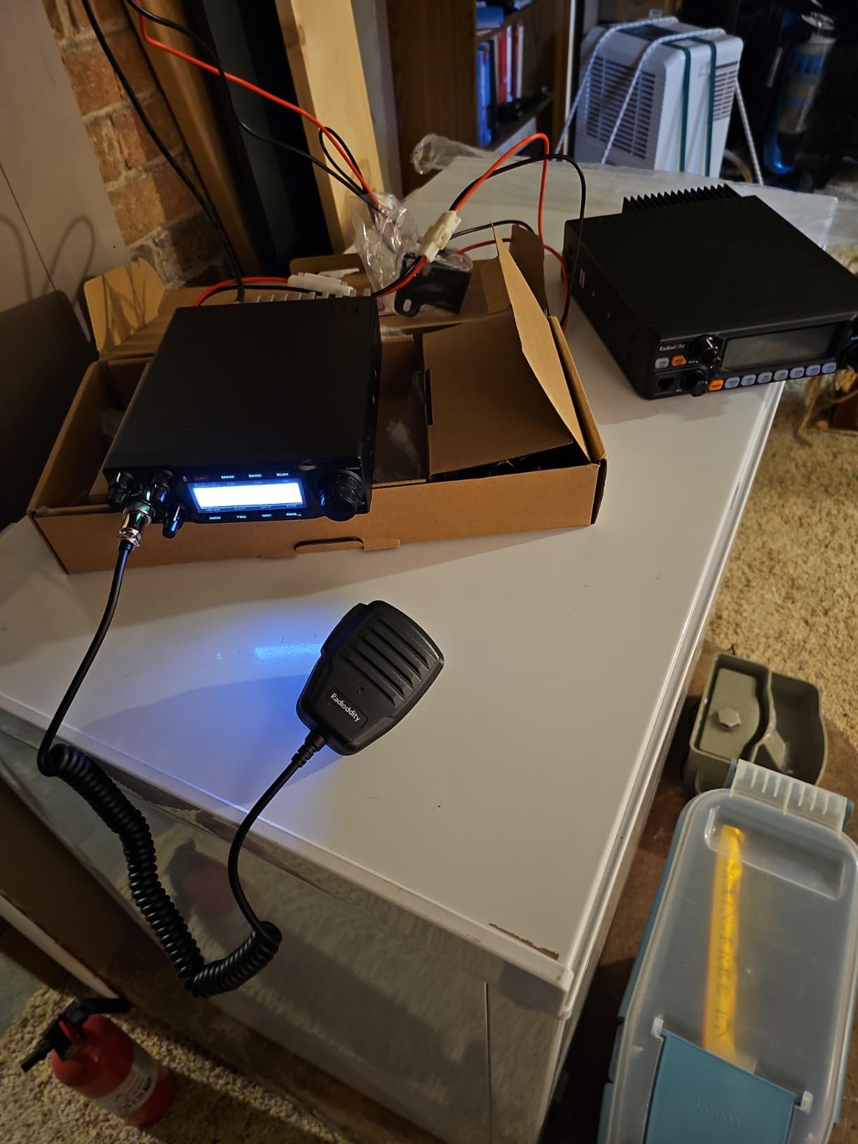 Radioddity QT80 10 Meter Radio, 80W High Power Amateur Ham Radio, SSB/AM/FM/PA Mobile Transceiver customer photo 1