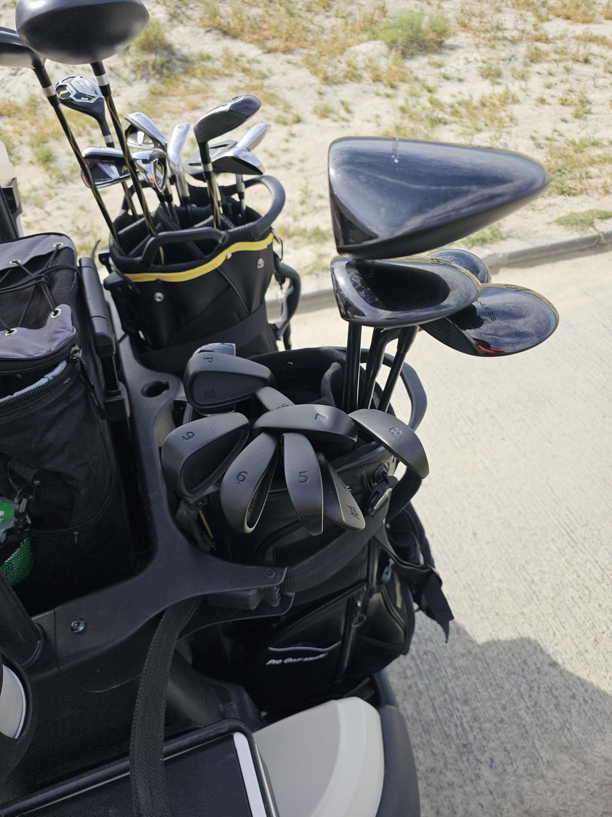 PGM 19 Piece Men's Complete Golf Club Sets - Ultra-Thin Face Titanium Driver, High COR Fairway Woods, Forged Irons, Precision CNC Milled Putter, with Stand Bag customer photo 1
