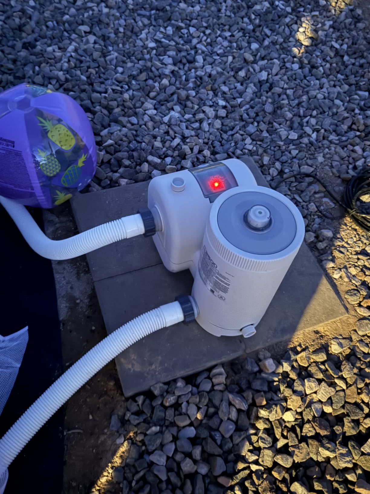 INTEX C2500 Krystal Clear Cartridge Filter Pump for Above Ground Pools: 2500 GPH Pump Flow Rate - Improved Circulation and Filtration - Easy Installation - Improved Water Clarity - Easy-to-Clean customer photo 1