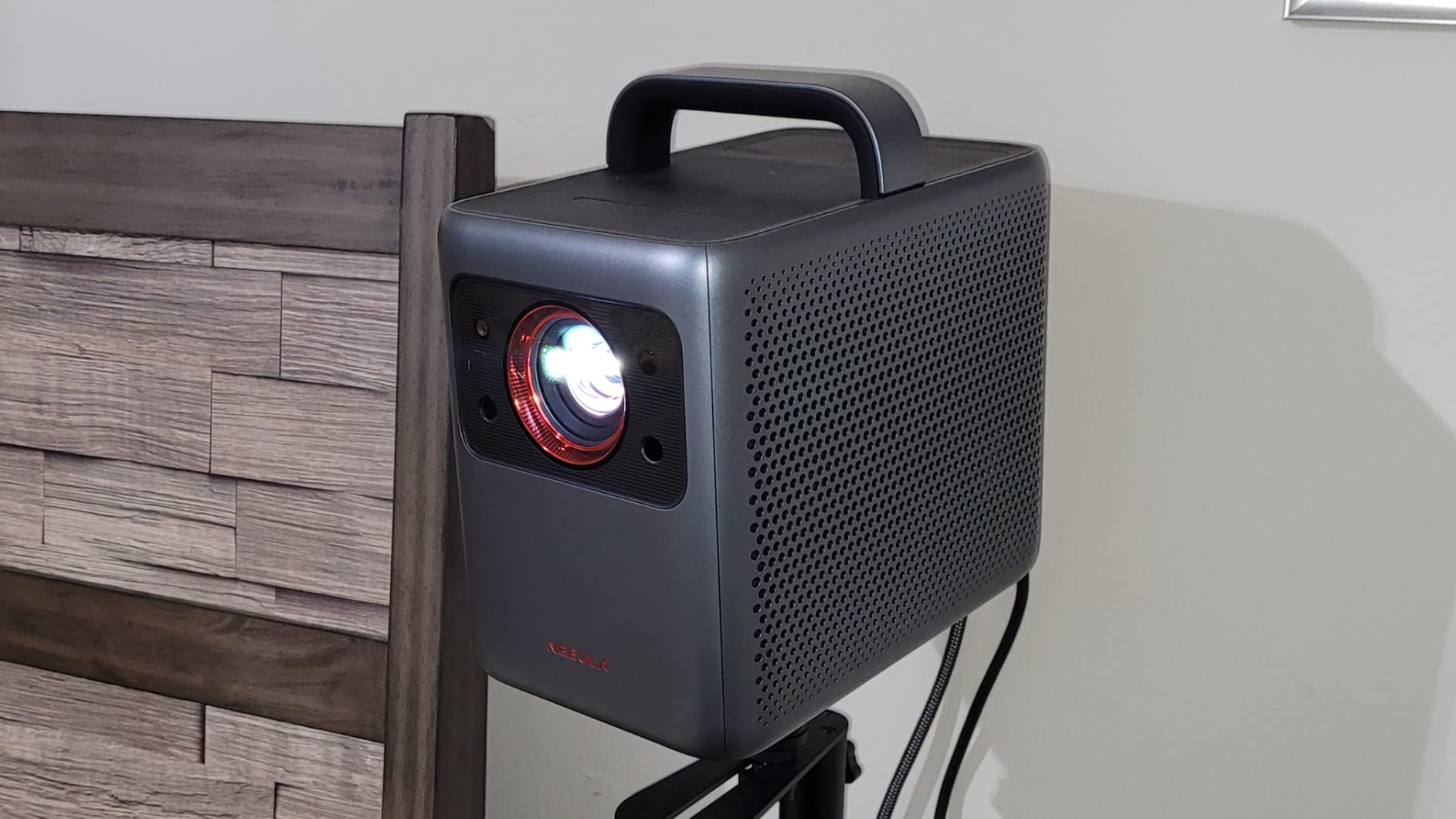 NEBULA Cosmos 4K SE Smart Projector, Nebulamaster, High-Brightness with Dolby Vision, 200 inch Screen, 1800 ANSI Lumens, HybridBeam, Enhanced Image Quality, Google TV, Portable, for Gaming, Home, and Office Use customer photo 2