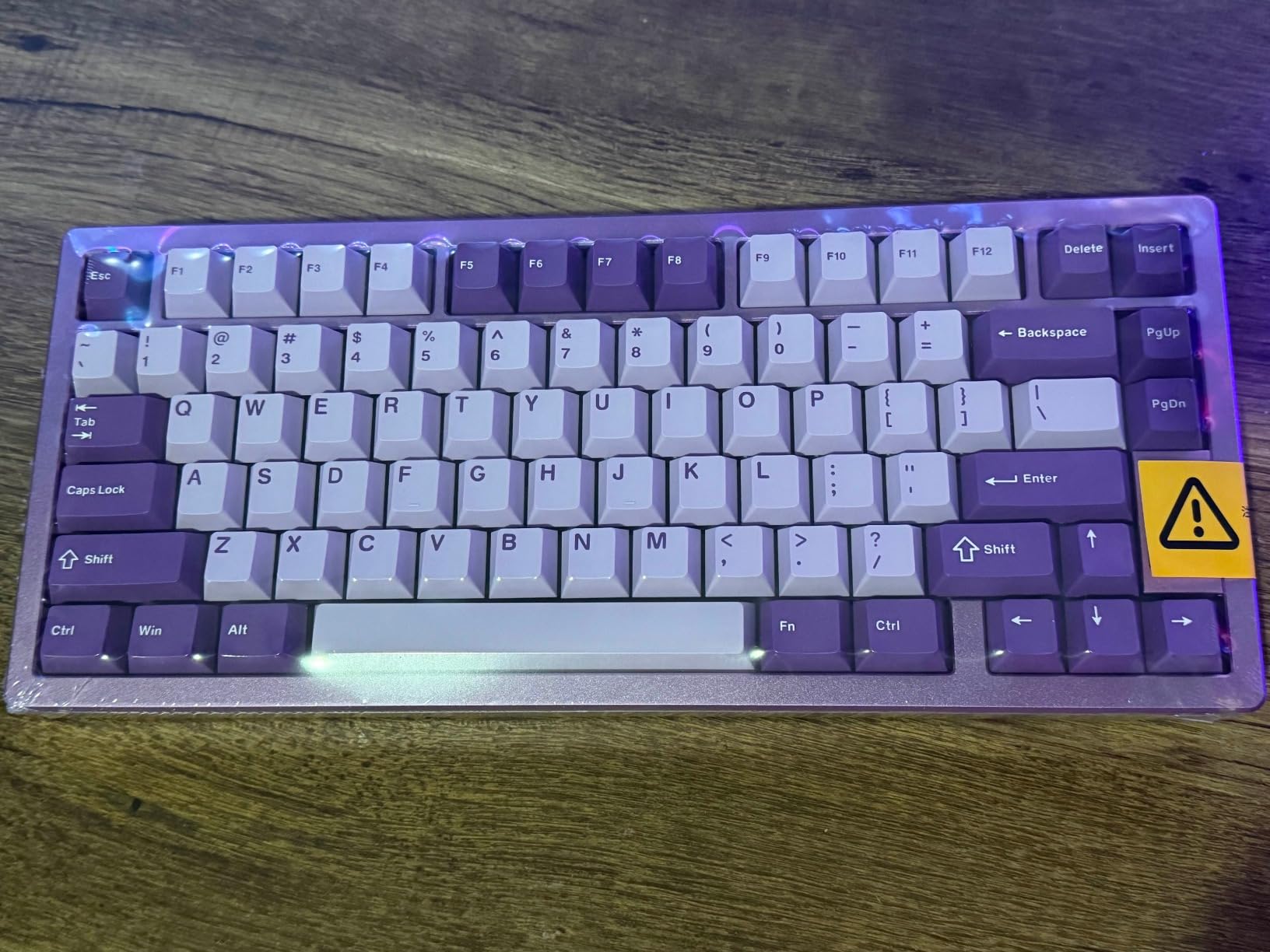 Chilkey ND75 Aluminum Keyboard 75% Wireless Gaming Mechanical Keyboard with LCD Screen, Quick Assembly, BT/2.4G/USB-C, Hot Swappable Per-key RGB Custom customer photo 2