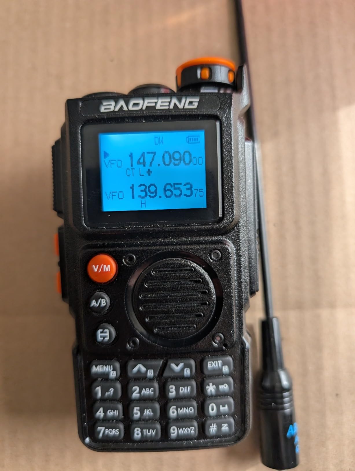 BAOFENG K6 Tri-Band Handheld Ham Radio Full Kit, 5W Two Way Radio, UHF/VHF/1.25M/NOAA/FM/Air Receiver, 2600mAh Battery Type-C Charging, 999CH, Speaker Mic, Programming Cable, Chirp Compatible customer photo 1