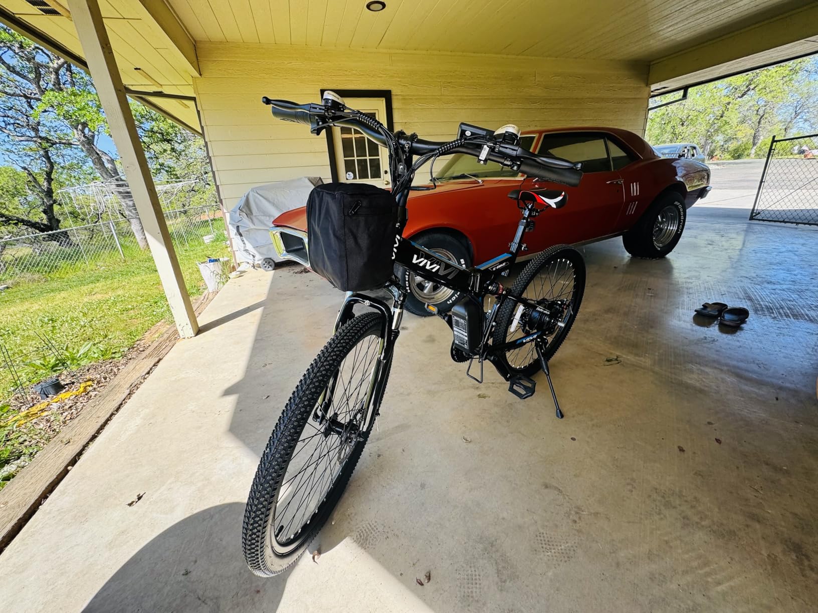 Vivi Electric Bike for Adults, 750W Rated Folding Electric Mountain Bike 26'' Commuter Ebike customer photo 1