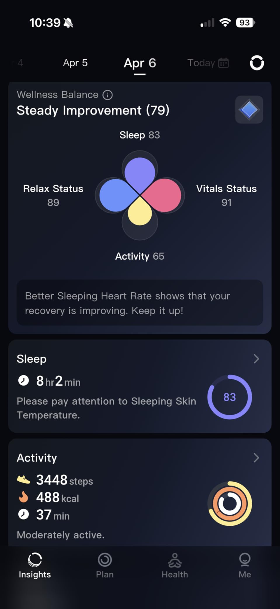 RingConn Gen 2, World's First Smart Ring with Sleep Apnea Monitoring, No APP Subscription, 12-Day Battery Life, Stress/Heart Rate/Women's Health Tracker, Android & iOS Compatible (Silver, Size 8) customer photo 2