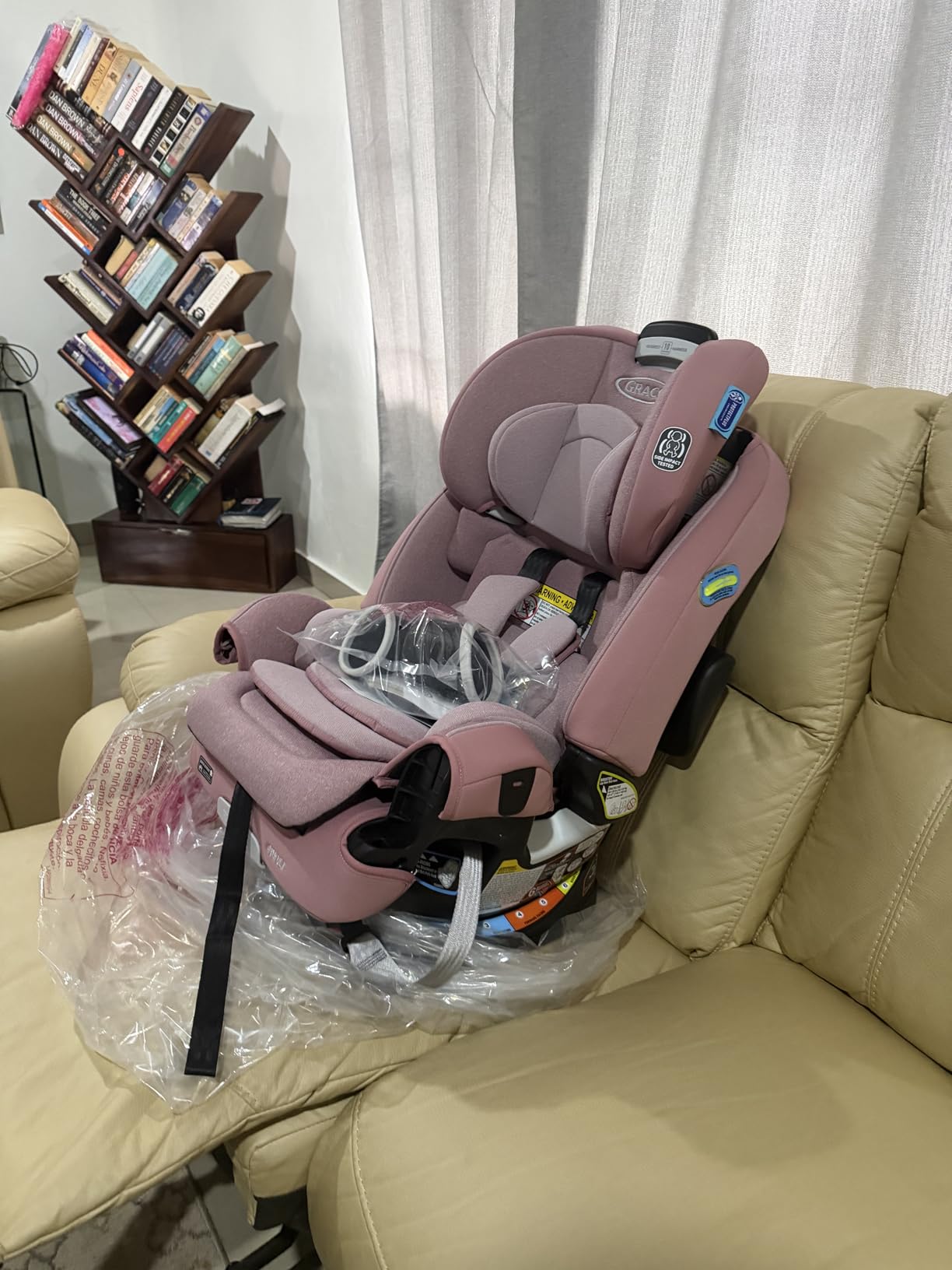 Graco 4Ever DLX 4-in-1 Car Seat | Infant to Toddler Car Seat, Maven, Adaptable for 10 Years of Use customer photo 1