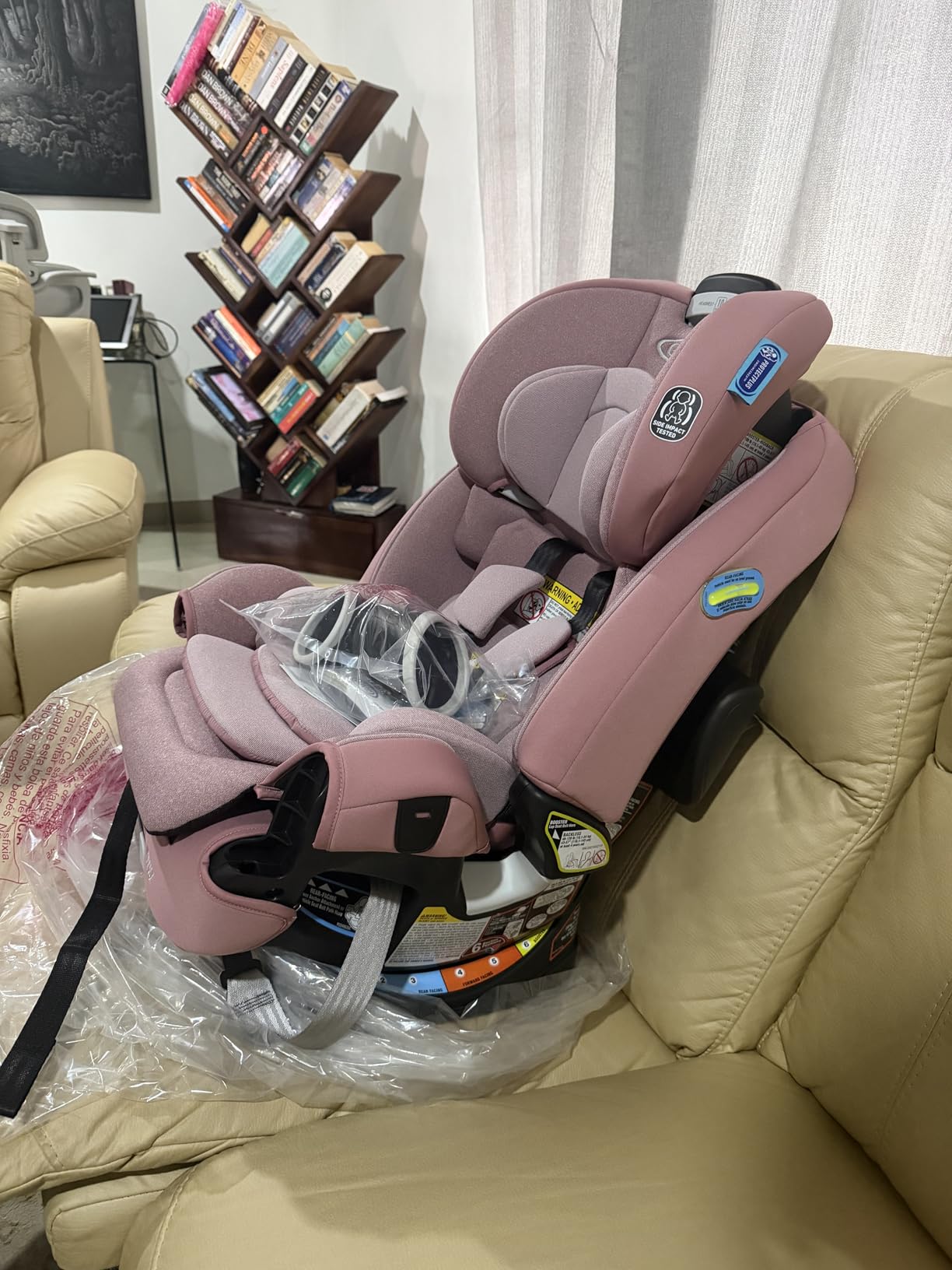 Graco 4Ever DLX 4-in-1 Car Seat | Infant to Toddler Car Seat, Maven, Adaptable for 10 Years of Use customer photo 2