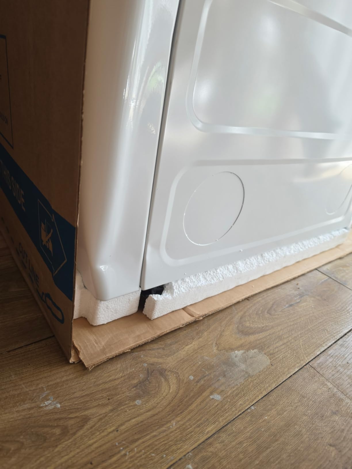 GE GTD48GASWWB 7.2 cu. ft. Gas Dryer with Up to 120 ft. Venting and Extended Tumble, White customer photo 2
