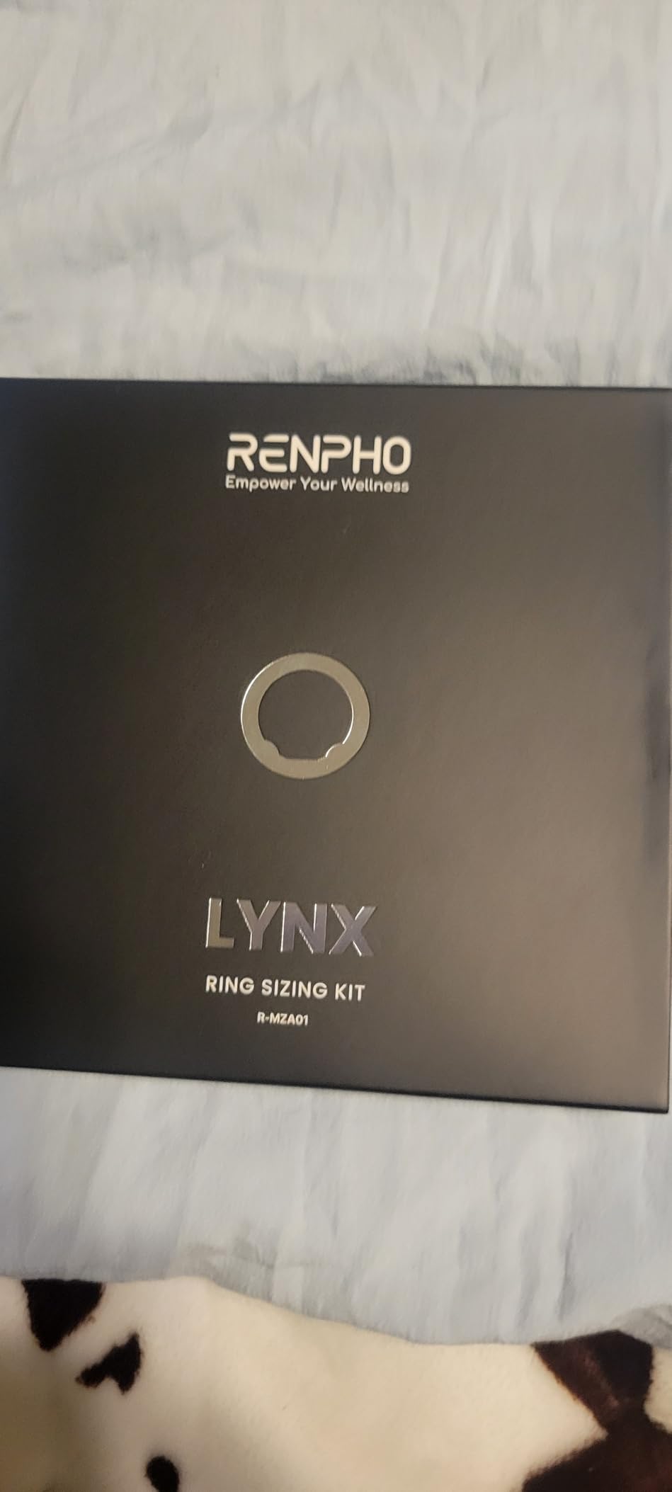 RENPHO Lynx Smart Ring - All Day Sleep & Activity Tracking, Includes Charging Case, 7-Day Battery Life, Subscription-Free App for iOS & Android, Size Before You Buy (Silver, Size 10) customer photo 1