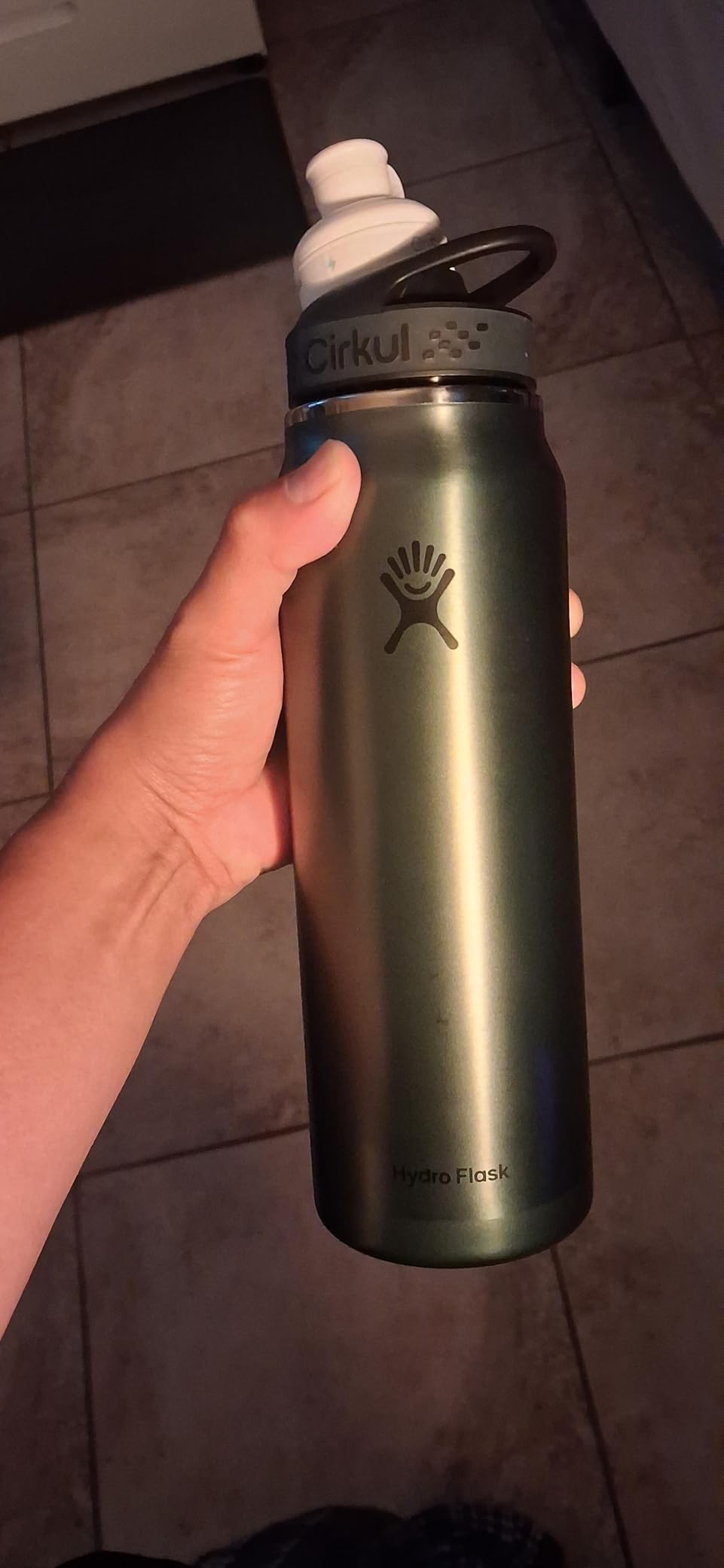 Hydro Flask 32 Oz Lightweight Trail Series Wide Flex Cap Tourmaline- Hiking Water Bottle customer photo 1