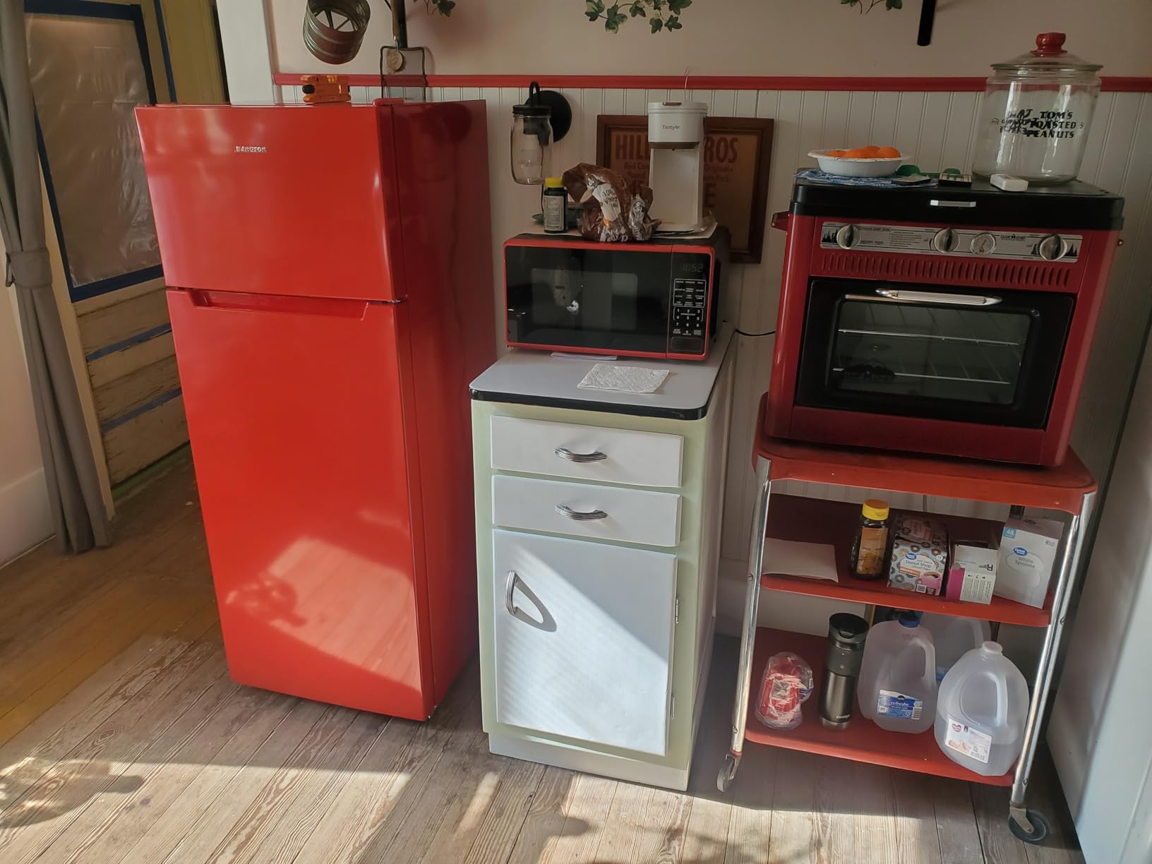 BANGSON 7.7 Cu.Ft Refrigerator with Top Freezer Apartment Size, Fridge for Small Spaces, Office Studio, Energy Saving Low Noise Adjustable Thermostat, Stainless Steel, Silver customer photo 2