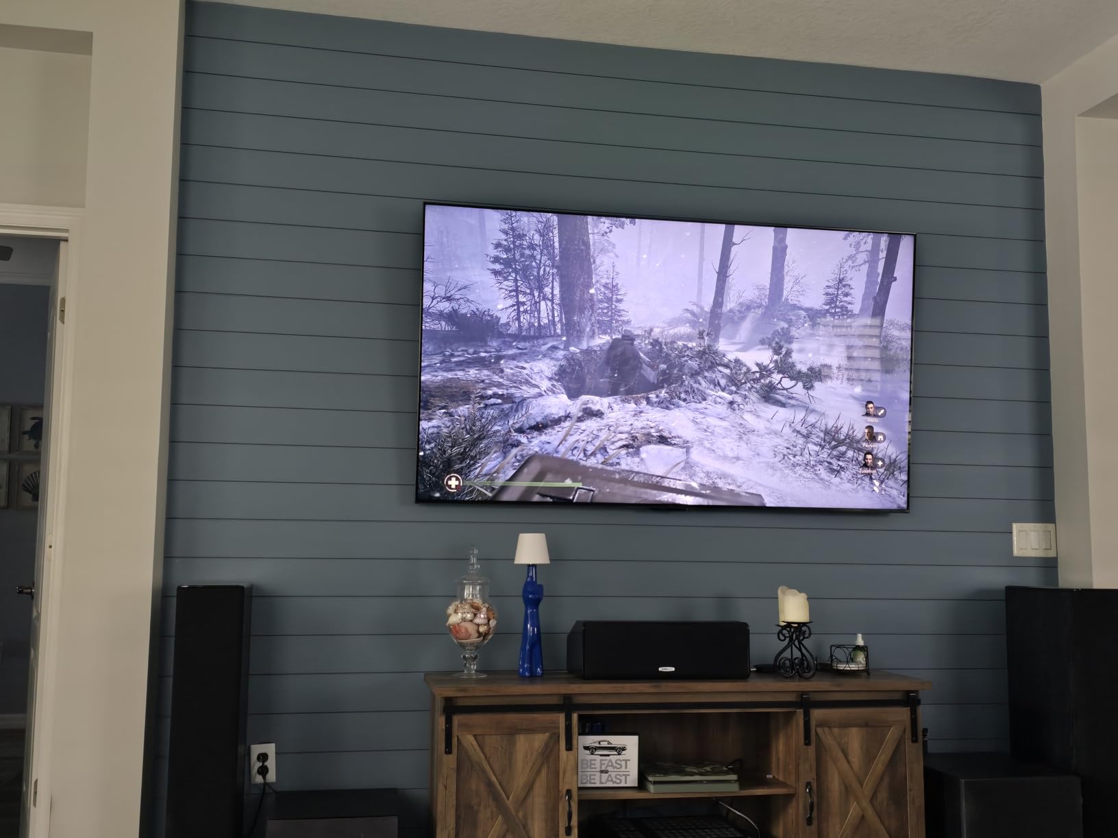 55 Inch Class QM7K Series | Mini LED QLED 4K HDR | 55QM7K, 2025 Model | 120HZ-144HZ Anti Reflective Screen Smart Google TV Dolby Atmos Onkyo Audio | Voice Remote Alexa Gaming Streaming Television customer photo 2