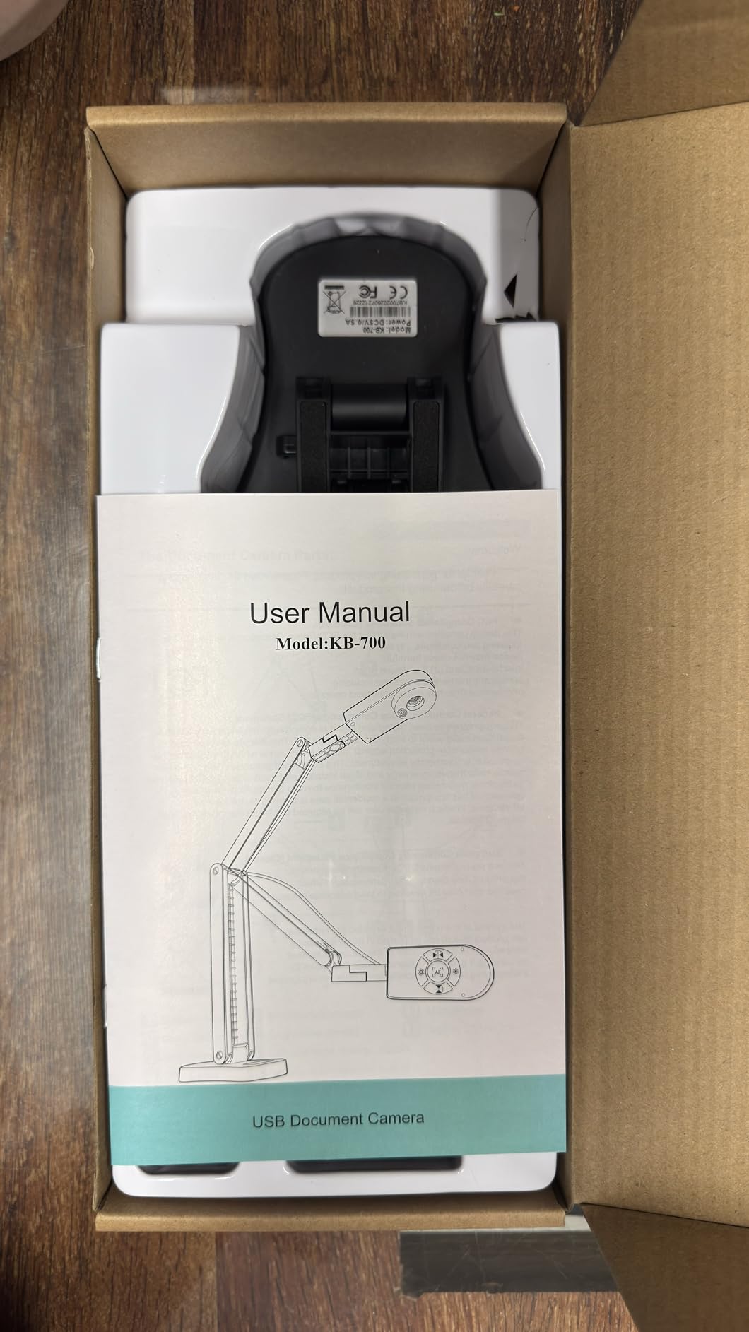 Document Camera for Teachers and Classroom, Gawervan USB Webcam/Doc Camera Built-in Mic- Mac OS, Windows, Chromebook Compatible for Live Demo, Web Conferencing, Distance Learning, Remote Teaching customer photo 2