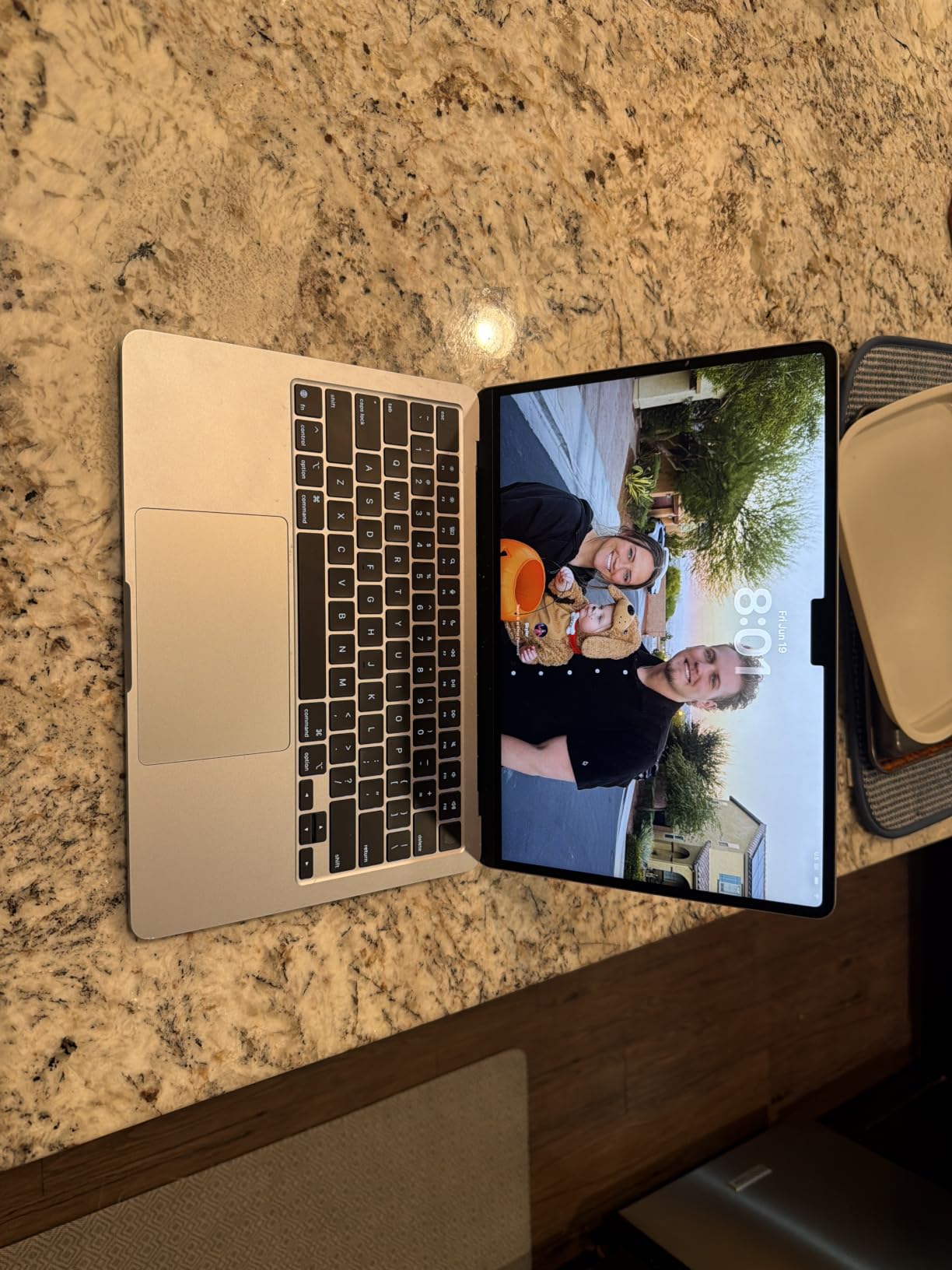 Apple 2025 MacBook Air 13-inch Laptop with M4 chip, Built for Apple Intelligence, 13.6-inch Liquid Retina Display, 16GB Unified Memory, 256GB SSD Storage, 12MP Center Stage Camera, Touch ID; Midnight customer photo 1