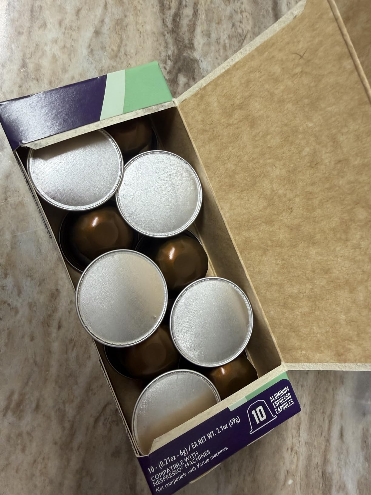 Fresh Roasted Coffee, Italian Craft Espresso Variety Espresso Capsules for Nespresso OriginalLine, Kosher, 120 Recyclable Aluminum Capsules customer photo 2